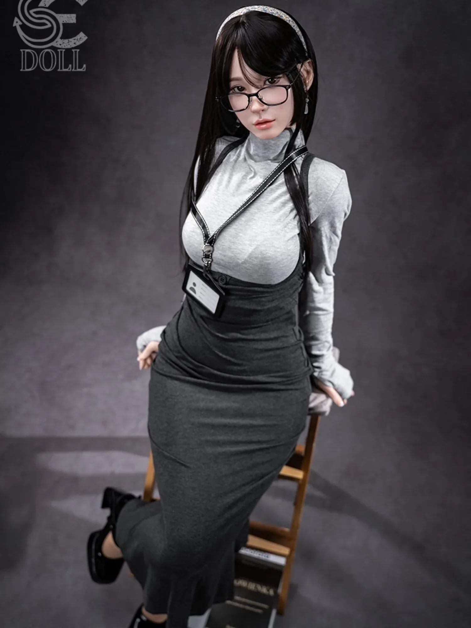 F6325-T153cm(5ft)-27kg A Cup Realistic Skin Silicone Asian Sex Doll Small Breasts|SE Doll view 6