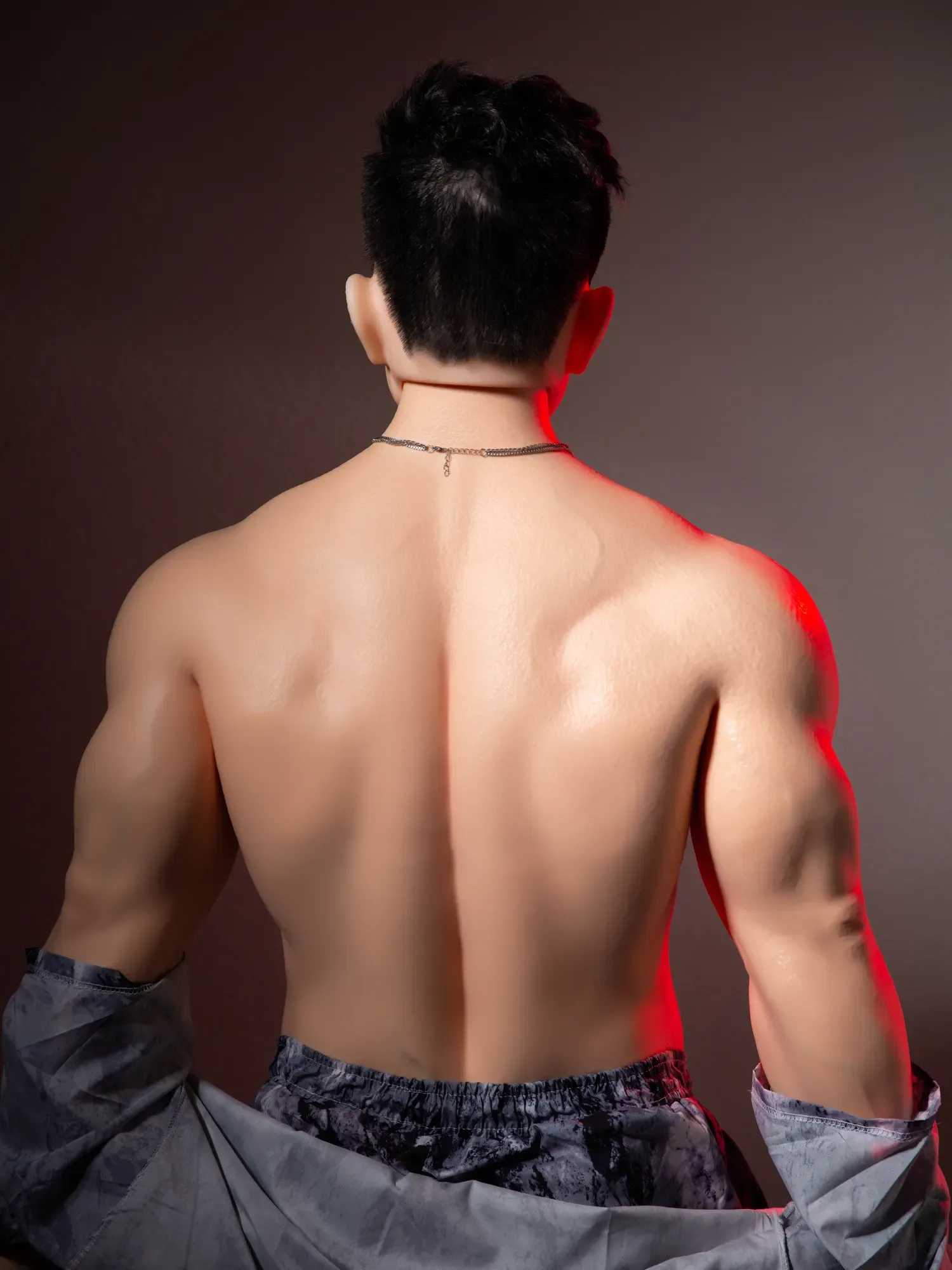 F5998-175cm\/5ft9-49kg Full Size ROS Head Silicone Male Sex Doll For Women With Hair Transplant | Qita doll view 6