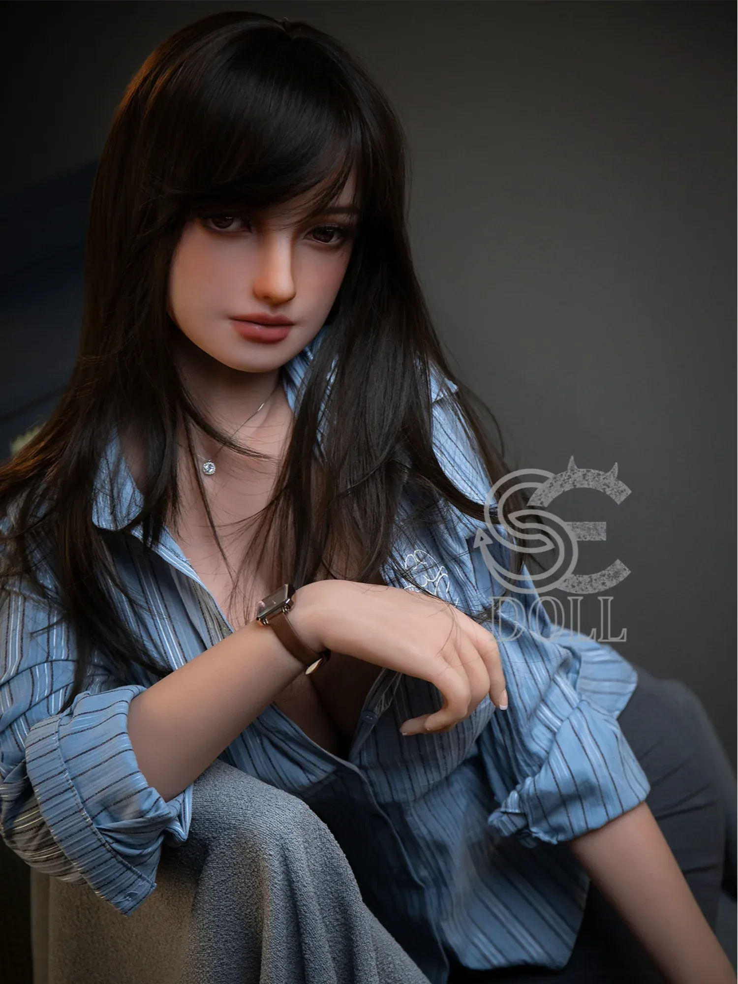 F817—157cm(5ft1)-35kg Amina H Cup TPE Full Size Adult European Big Butt Girls Love Doll | SE Doll view 3