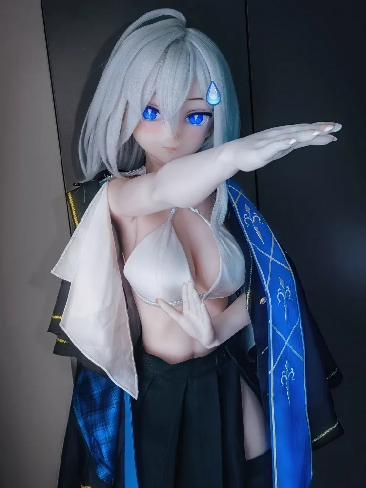 F5592-150cm\/5ft-27.5kg full size Anime Silicone Sex Doll | Elsa Babe view 9