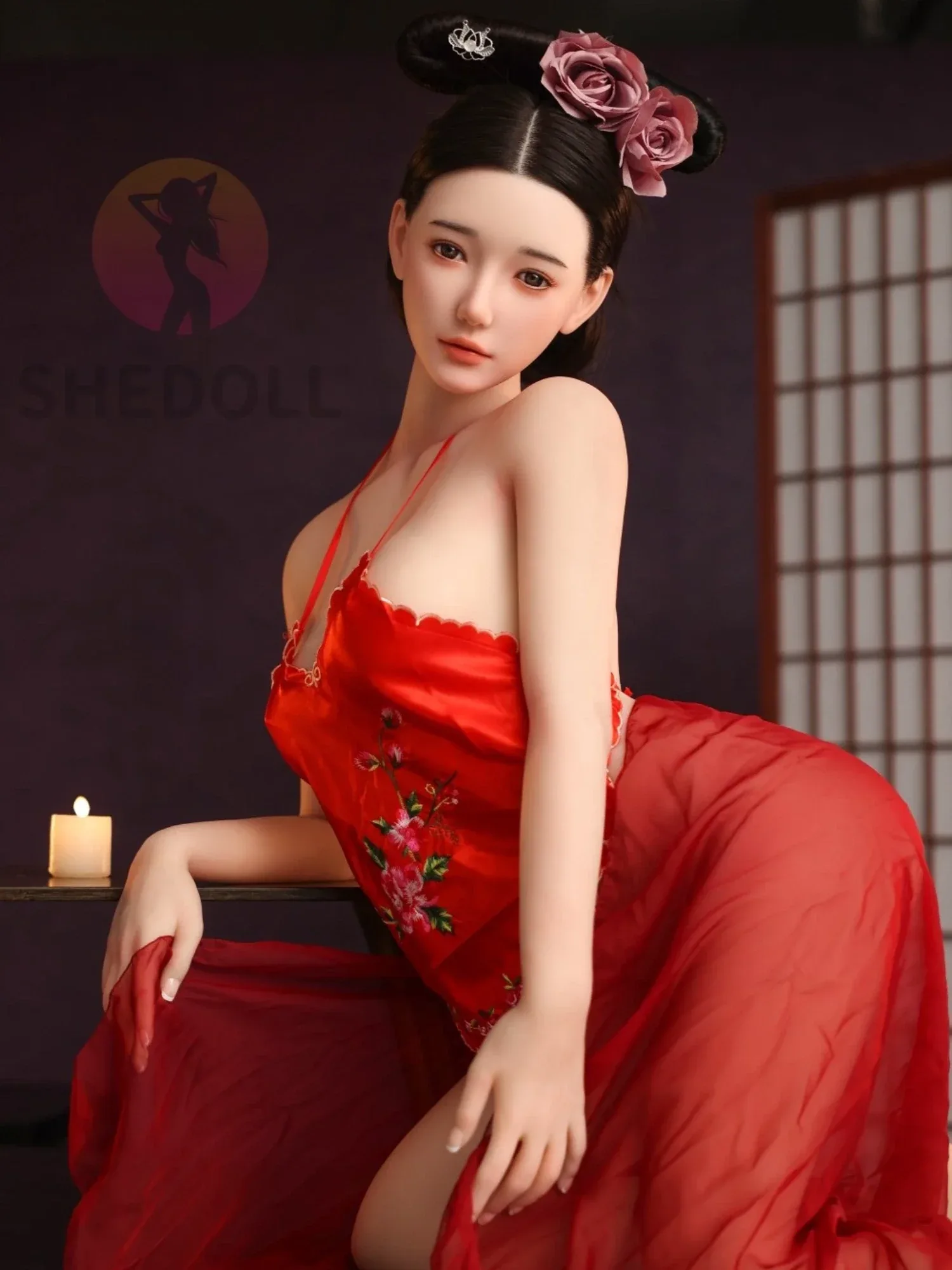 F6016—158cm\/5ft2-38kg C Cup Asian Silicone Head TPE Body Sex Doll | SHEDOLL view 7