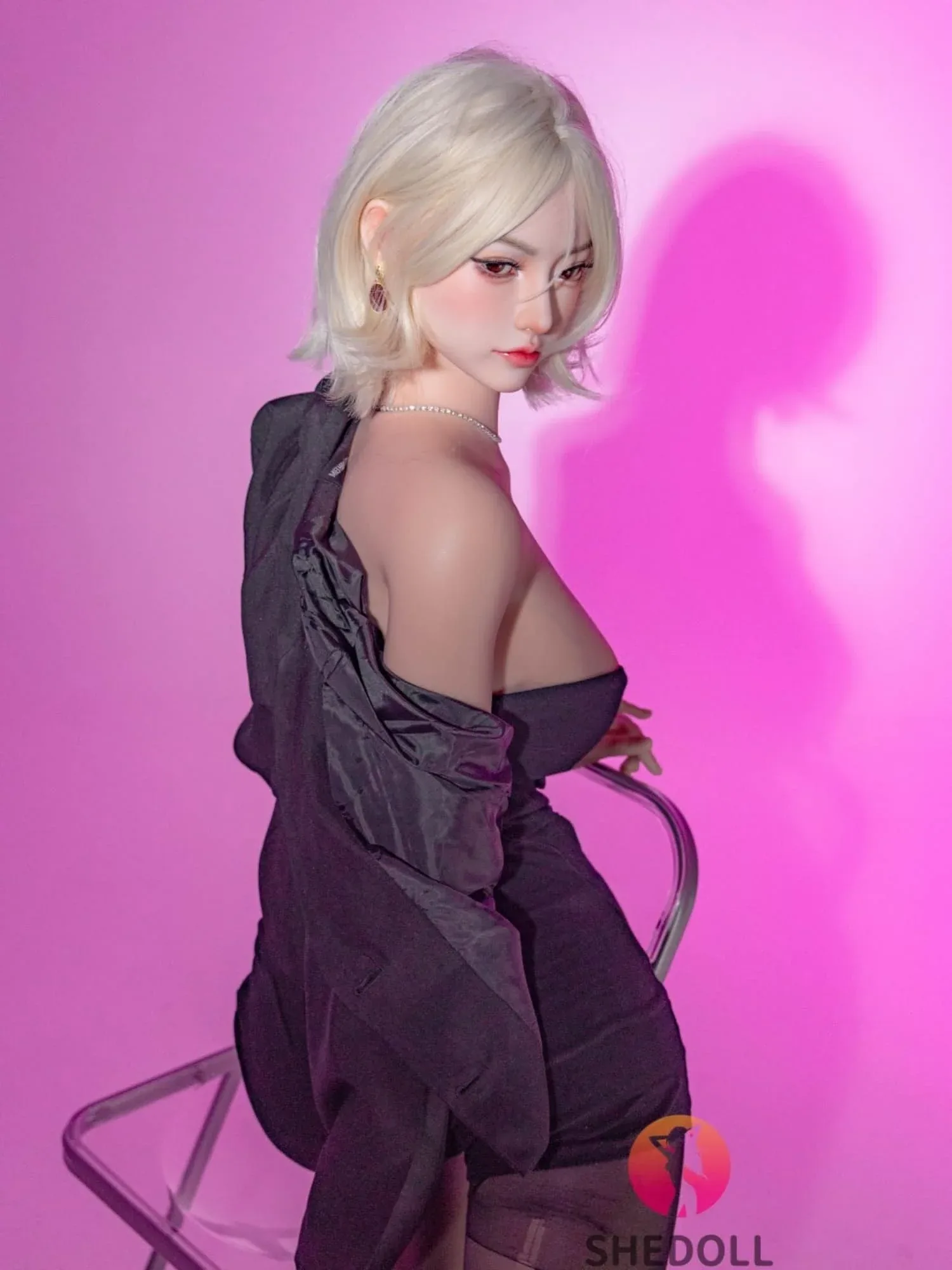 F6056—168cm\/5ft5-47kg D Cup Asian Silicone Sex Doll | SHEDOLL view 9