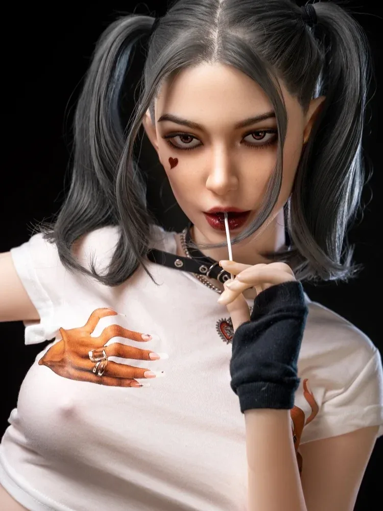 F1751-173cm\/5ft7 C Cup Petite Clown ROS Movable Jaw Realistic Sex Dolls-SY Dolls view 3
