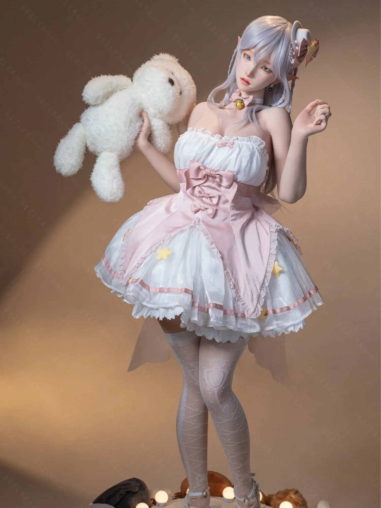 F7155-155Mcm(5.1ft)-38kg 2.2cf E Cup Mini ROS Silicone Asian Anime celebrity Sex Doll|AITIA Doll view 10