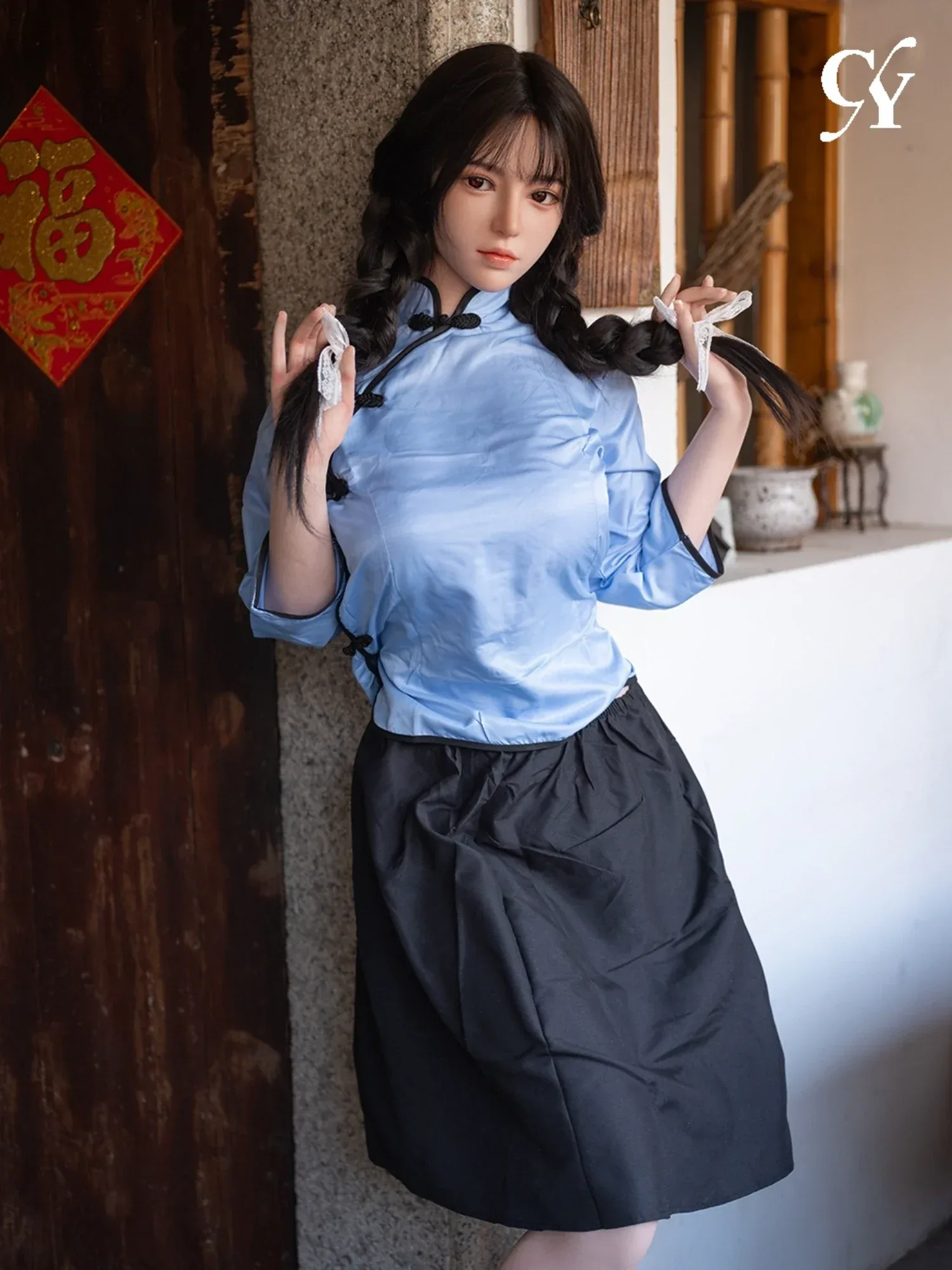 F5811—167cm\/5ft5-37kg D Cup Asian Silicone Realistic Sex Doll  | TOP-CYDOLL view 12