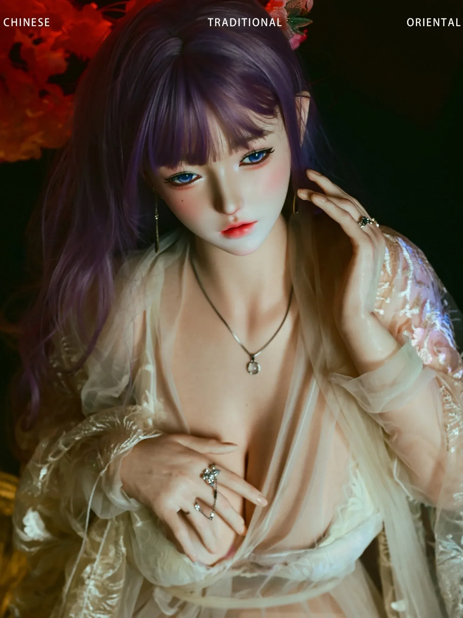 F6226—163cm\/5ft4-51kg H Cup Asian ROS Silicone Sex Doll | SHEDOLL view 6
