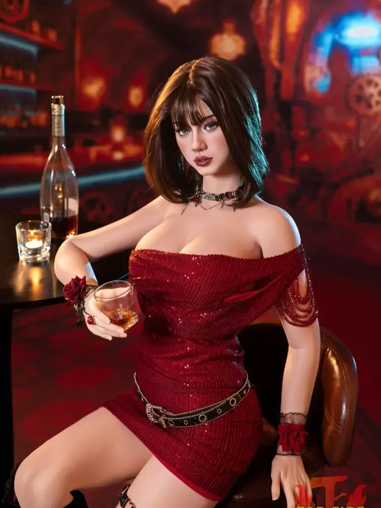 F8580-165cm-30kg C Cup Jazz Silicone Full Sex Dolls With ROS | Top Fire Doll view 7