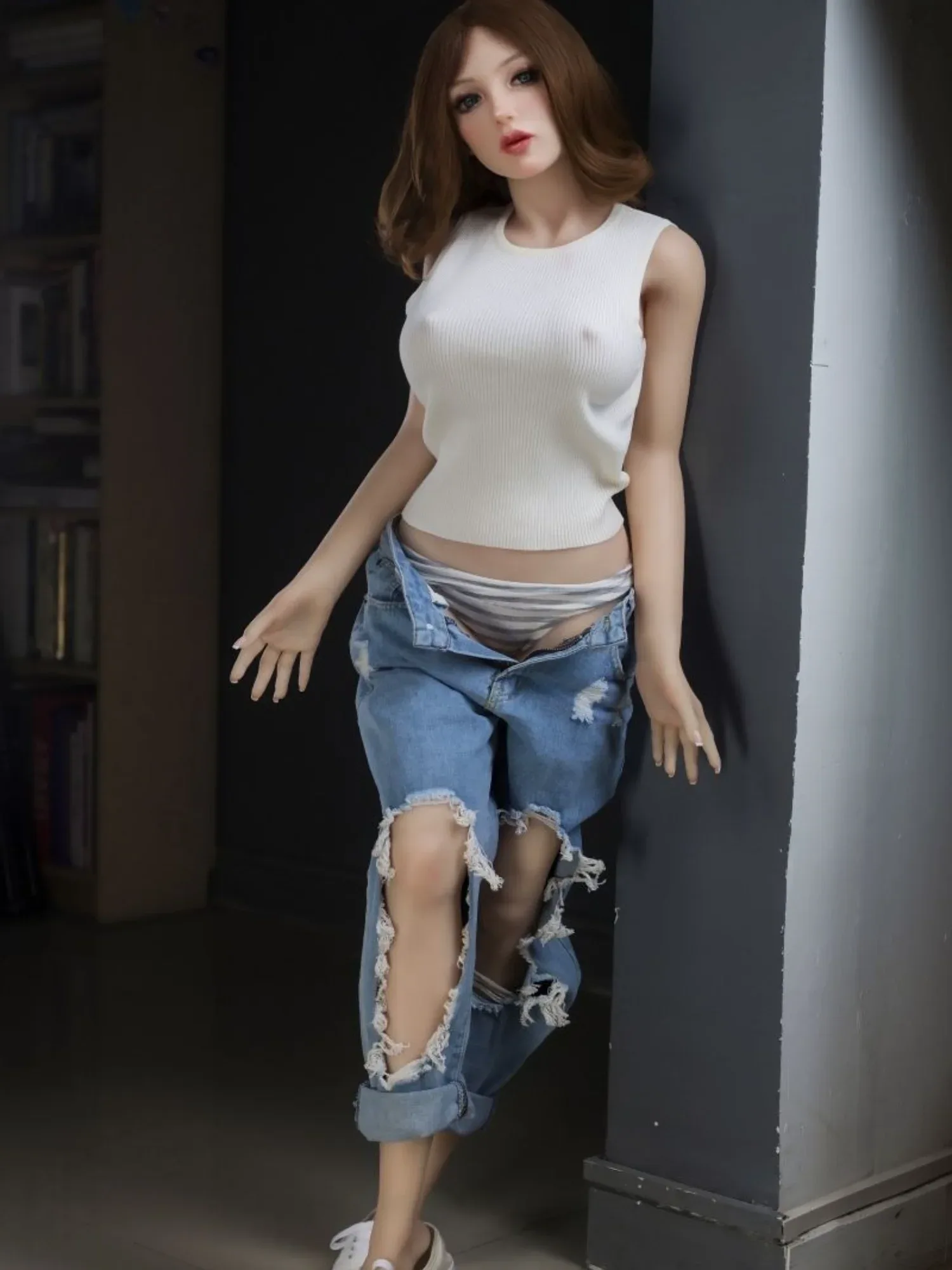 F5850—150cm\/5ft-28kg E Cup Asian Silicone Sex Doll | IL DOLL view 6
