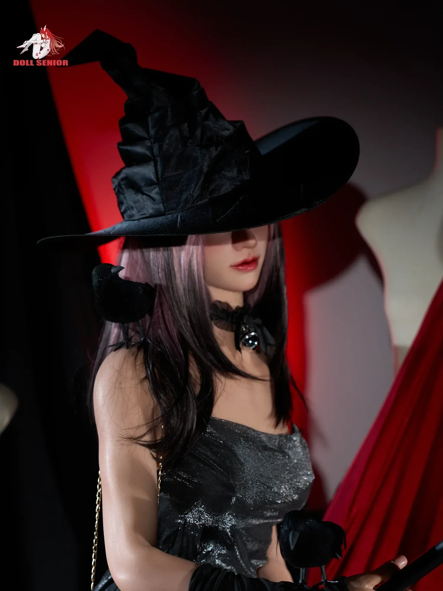 F9180- 165cm(5ft4)-35kg B Cup Silicone Halloween Flat Chest Sex Doll Vigina丨Doll senior view 8