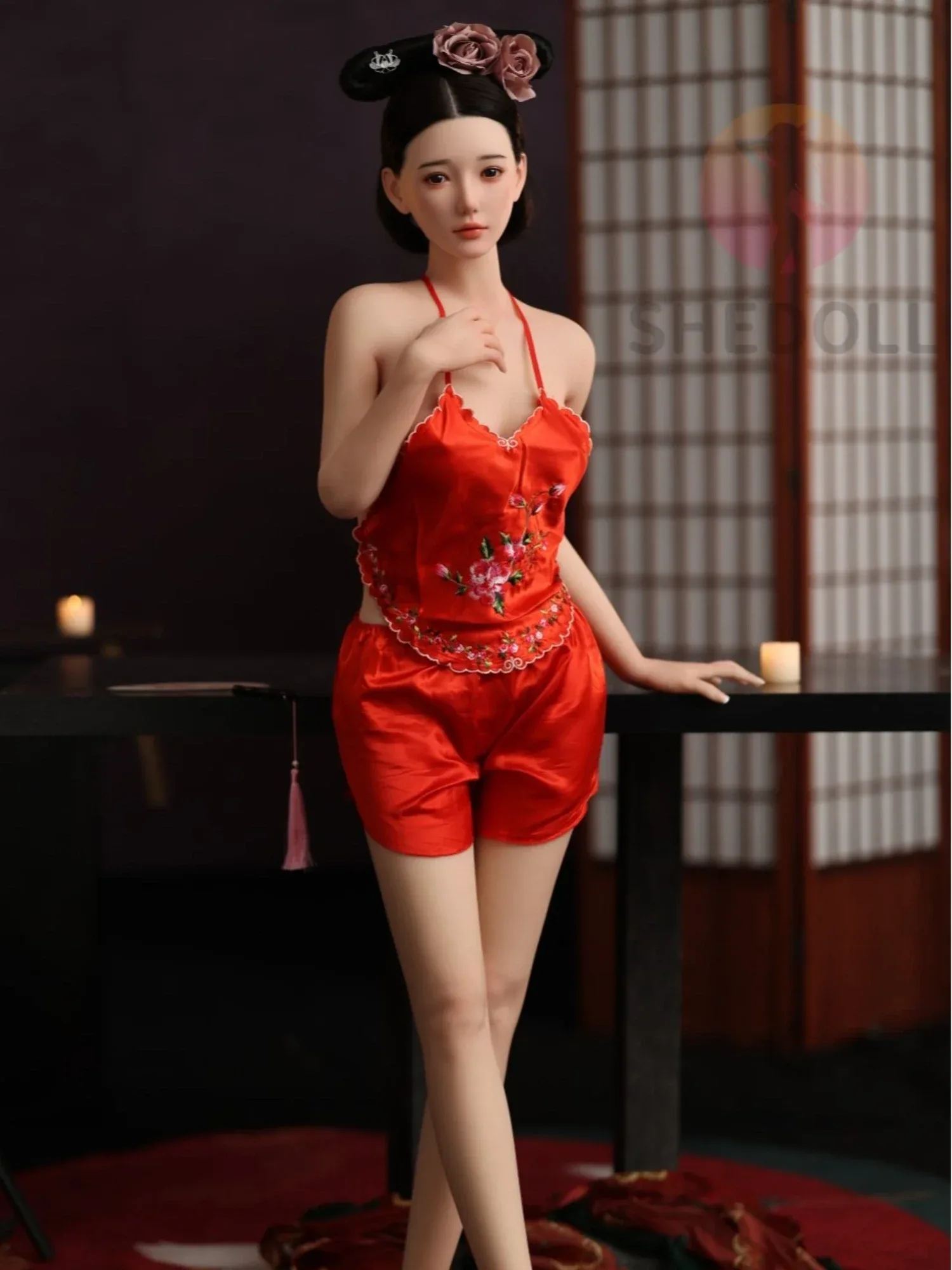 F6016—158cm\/5ft2-38kg C Cup Asian Silicone Head TPE Body Sex Doll | SHEDOLL view 12