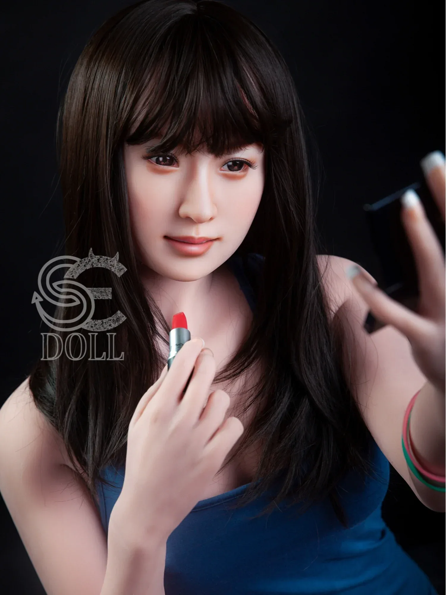 F3731-163cm(5.3ft)-37kg Gessica E Cup TPE Brunette Big Tits Cute Japanese Sex Doll|SE Doll view 5