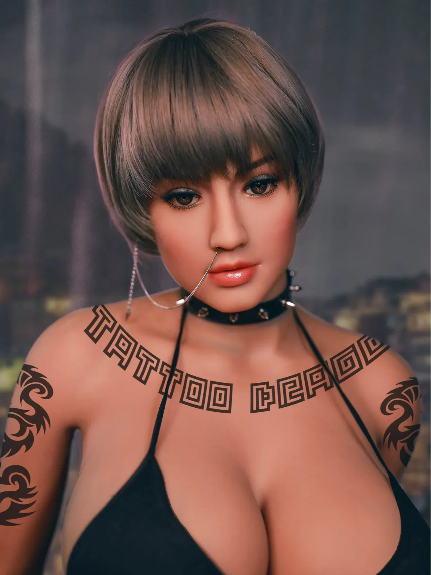 F3374-171cm\/5ft7(44kg) Katrina H Cup TPE Sexy Woman Latina Large Breast Sex Doll | YL Doll view 4