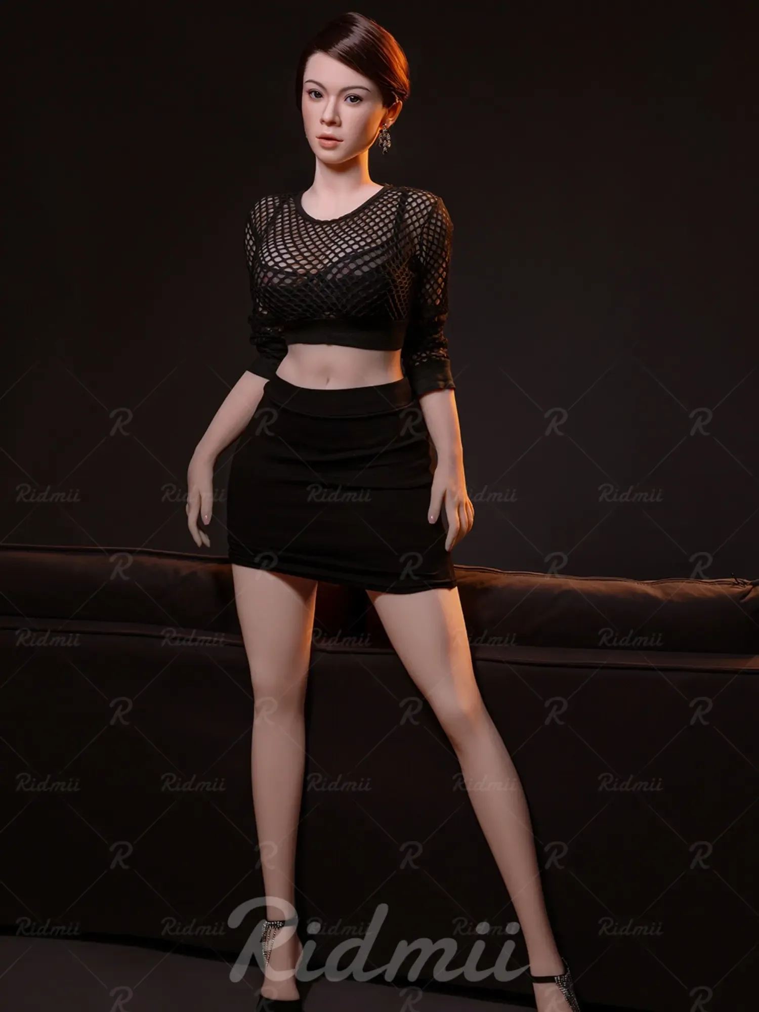 F8532-158cm\/32kg Silicone ROS Head TPE Body Full Size Adult Sex Doll  Aidra| Ridmii