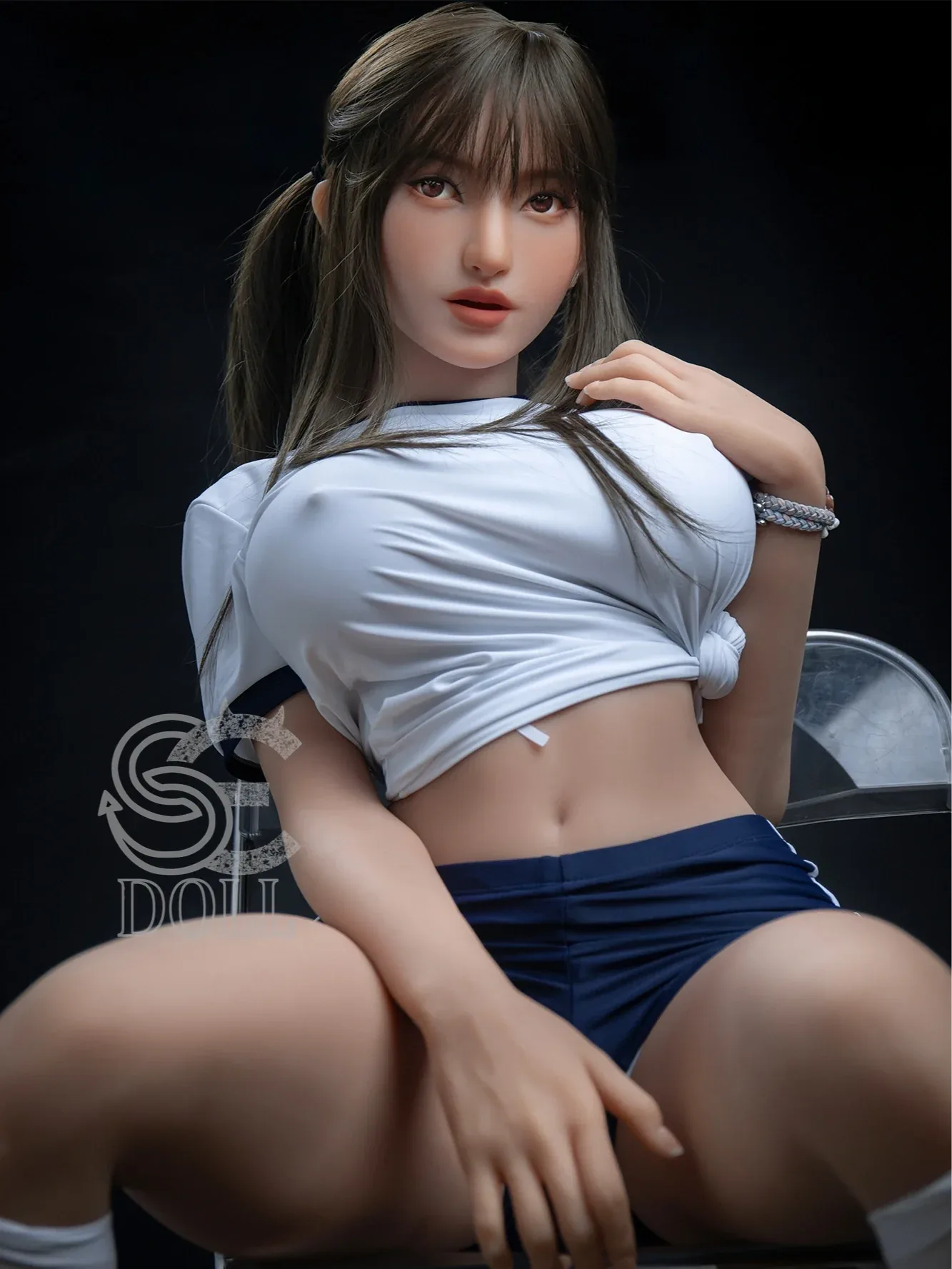 F2218—157cm(5ft1)-35kg Piper H Cup TPE Sexy Big Breasted Cute Brunette Chinese Girl Love Doll | SE Doll view 8