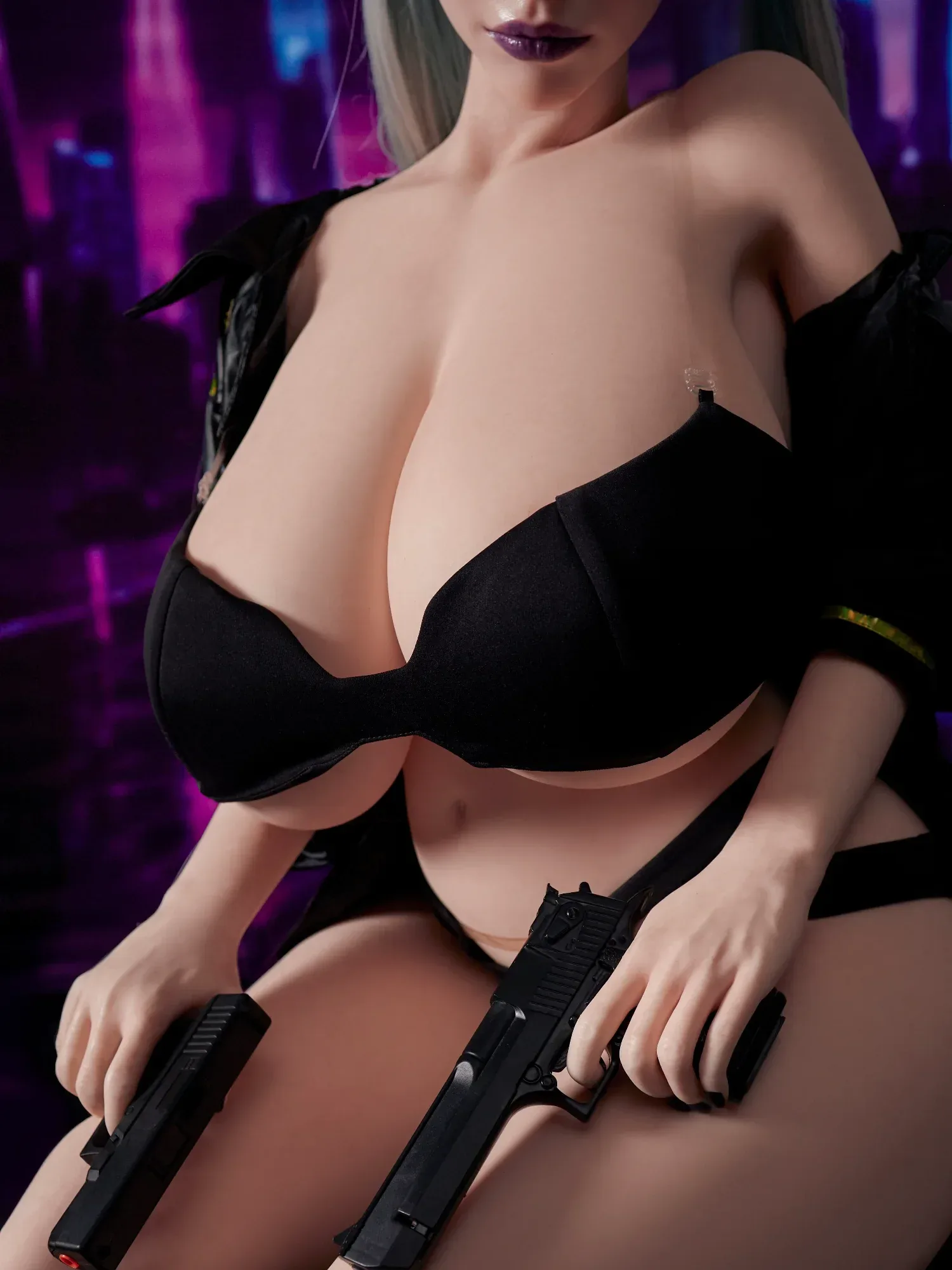 F9173-161cm(5.3ft)-53kg I Cup Silicone Halloween SSBBW Sex Doll Huge Boob Sex Doll丨Climax Doll Ultra view 9
