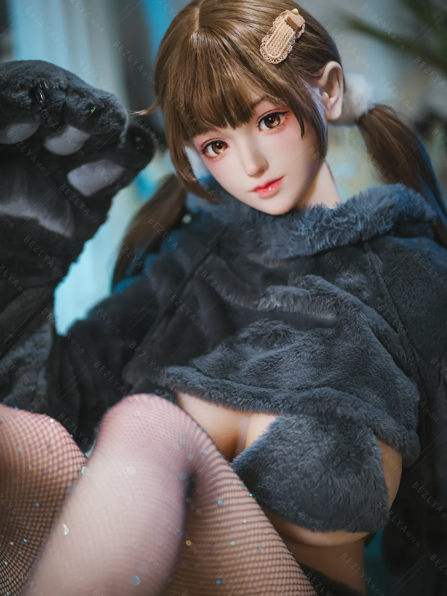 F4699-155Mcm(5.1ft)-40kg 2.0+ G Cup Mini Silicone Head Asian Chinese Sex Doll|Bezlya Doll view 12