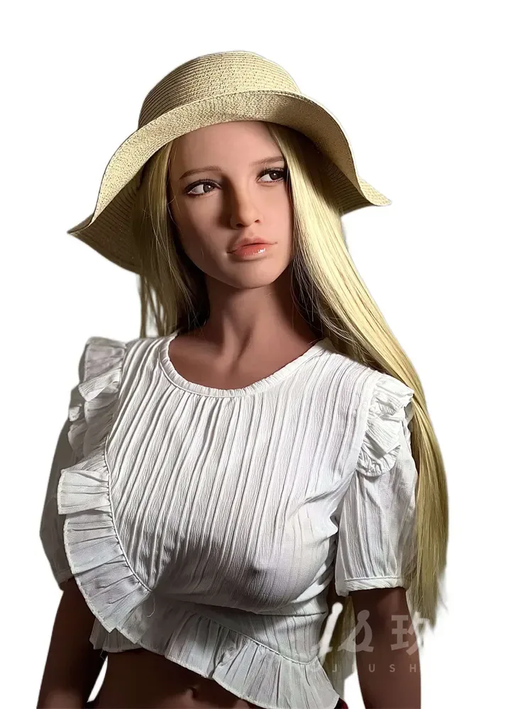 F625—Lyra 150cm\/4ft9 31kg Premium Curvy Lesbian Sex Doll|Jiusheng Doll view 6
