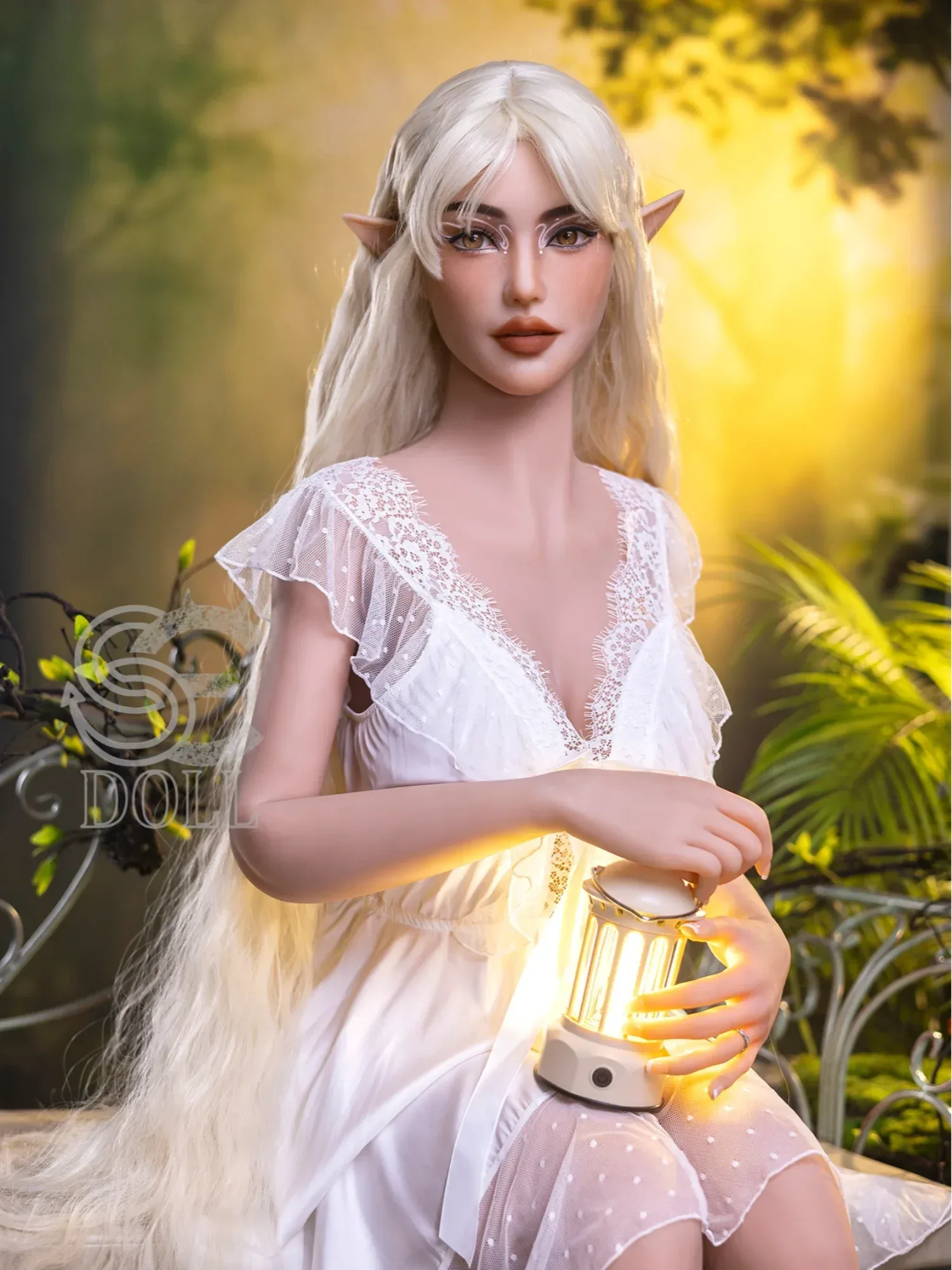 F4536- 161cm(5.3ft)-35kg Luis.E F Cup TPE Elf Hentai Blonde Sex Doll Alien|SE Doll view 8