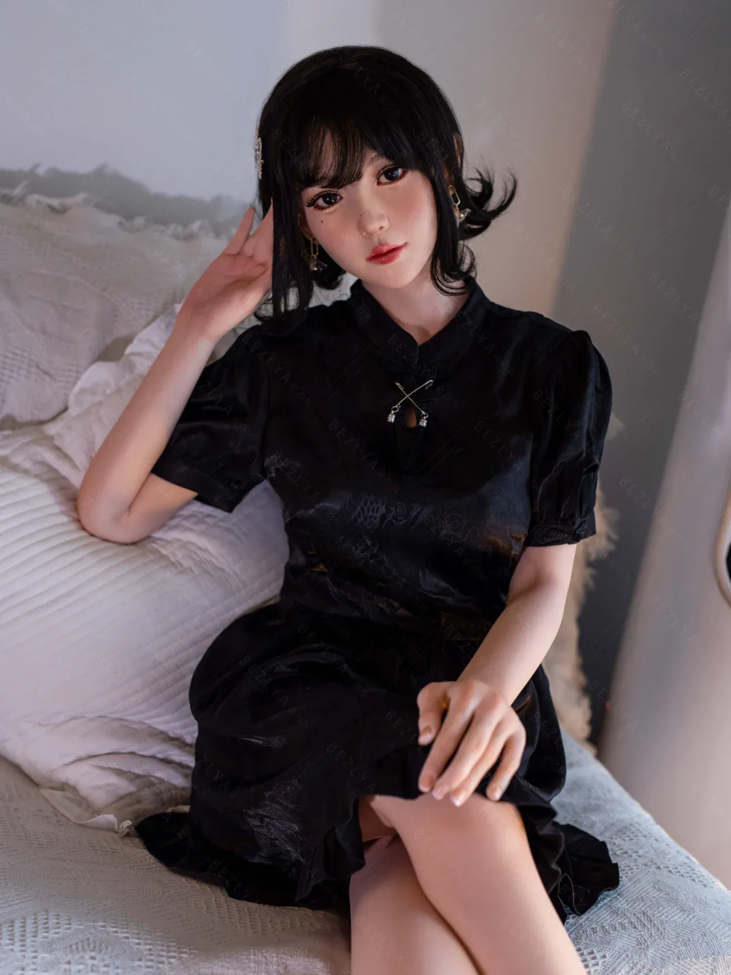 F4718-160cm(5.3ft)-34kg 2.1 B Cup Asian Real Silicone Chinese Sex Doll|Bezlya Doll view 11