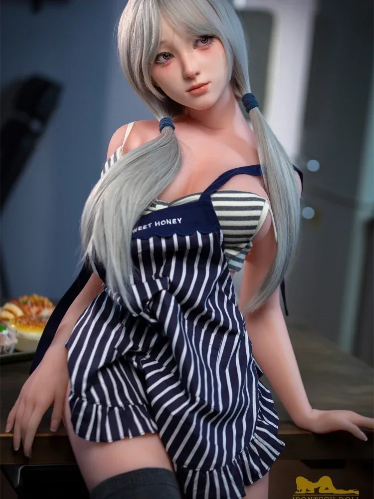 F3202-154cm\/5ft1 H Cup Teen Silicone Head Sex Doll |Irontech Doll