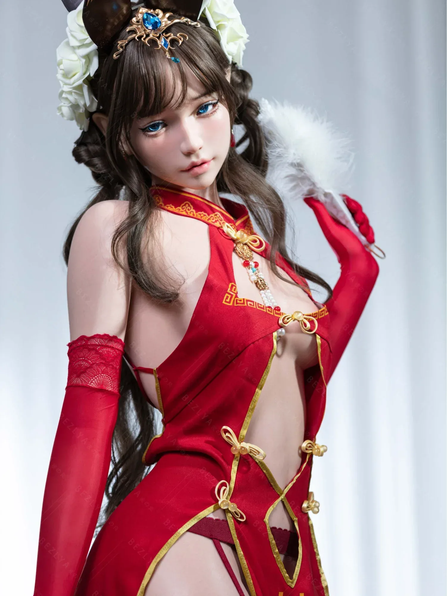 F5947-155Rcm(5.12ft)-32.5kg 2.2 A Cup Silicone Adult Asian Sex Doll|AITIA Doll view 7