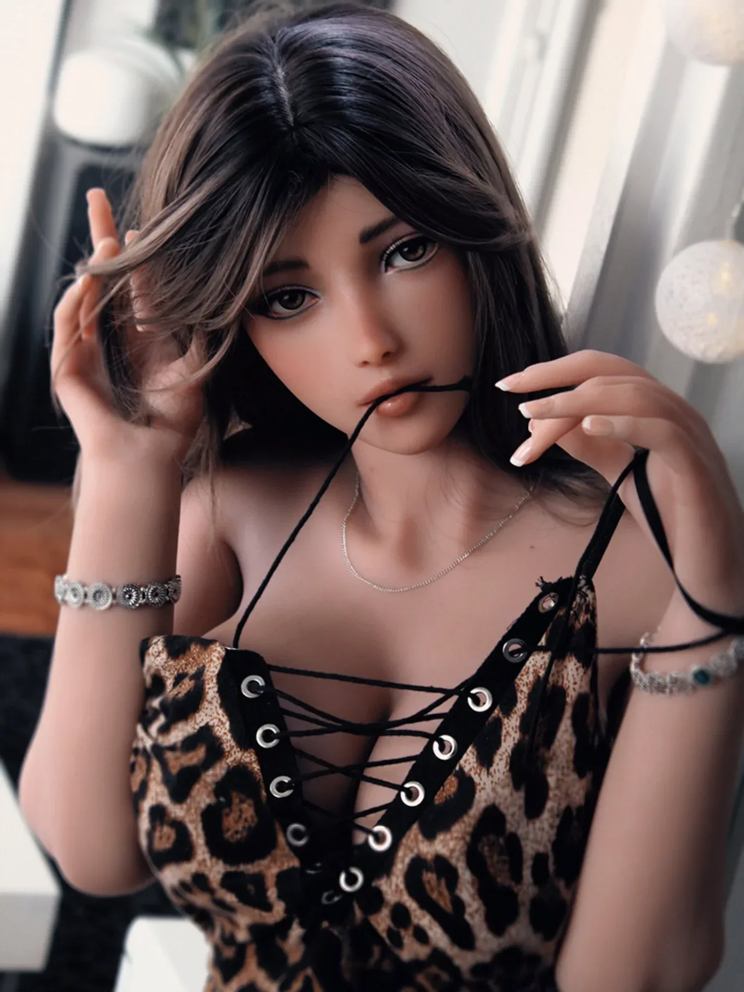 F3695-161cm(5.3ft)-35kg Tracy F Cup TPE Latin Sexy Busty Beauty Love Doll|SE Doll view 6
