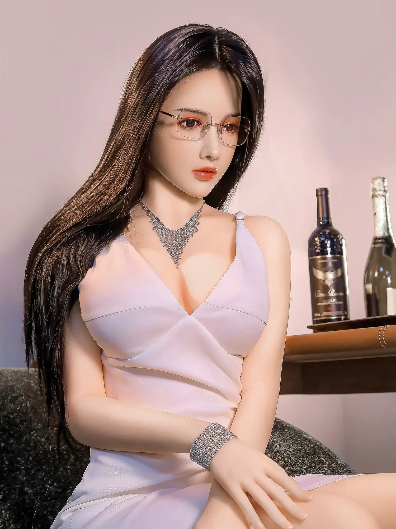 F4639- 166cm(5.4ft) 33kg C Cup Silicone Head Chinese Sex Doll丨SY Doll view 7