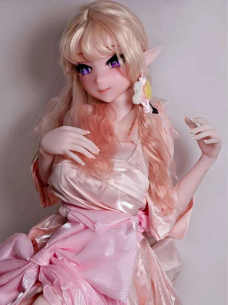 F8146-165cm\/5ft4-34.7kg Silicone Anime Sex Doll|Elsa Babe view 5