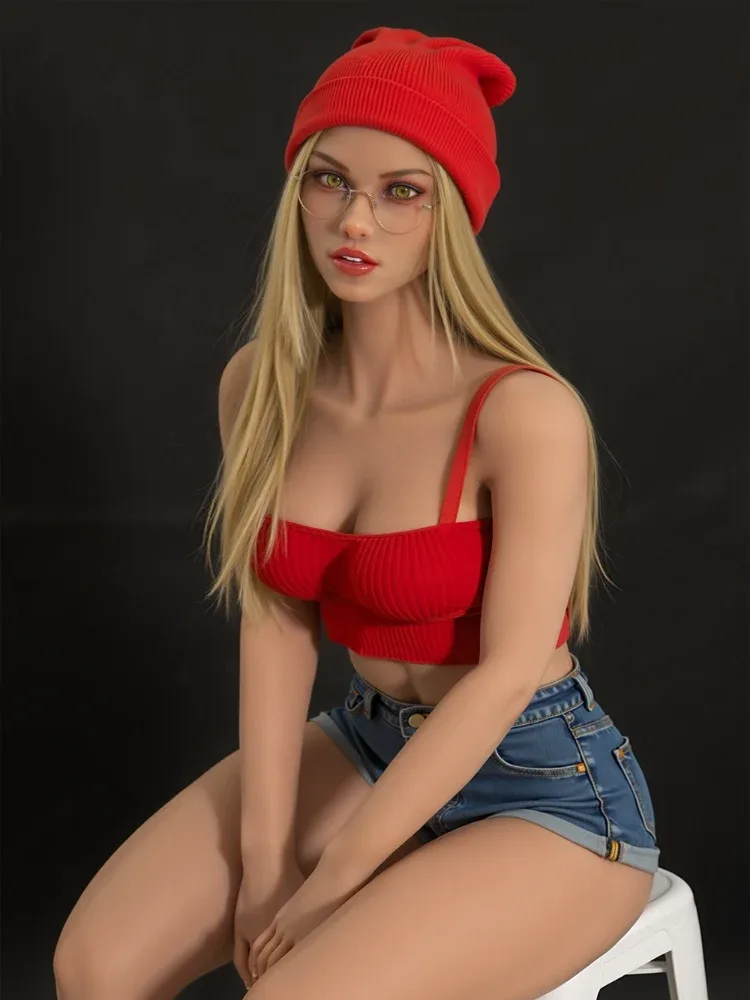 F5413-151cm(4ft11)-37kg F Cup Blonde TPE real sex robot Sex Doll | Aibei Doll view 6
