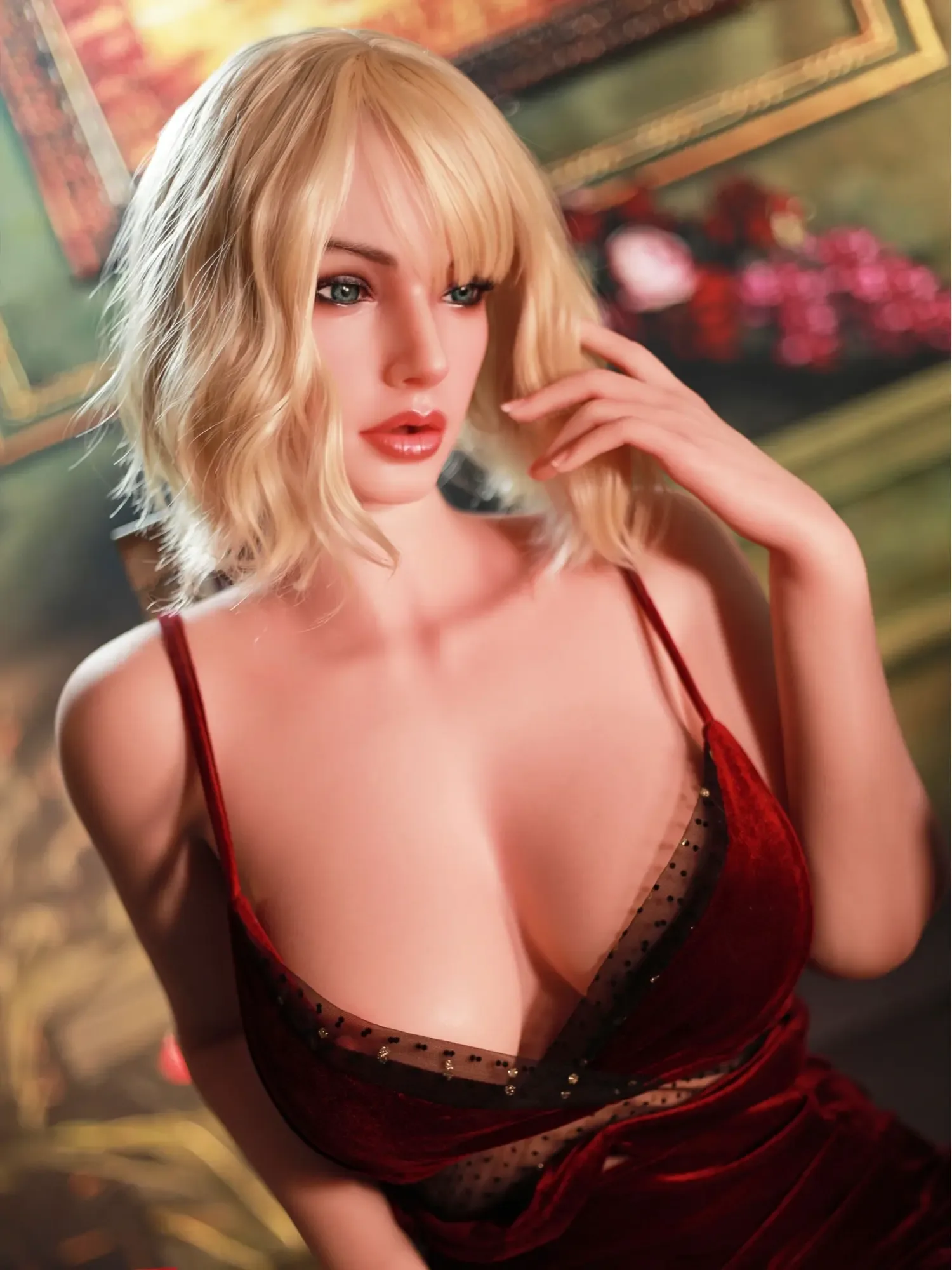 F8555 -158cm\/5ft2-28kg D Cup Real Lady Silicone Adult Full Size Sex Doll T47| Top Fire Doll view 11