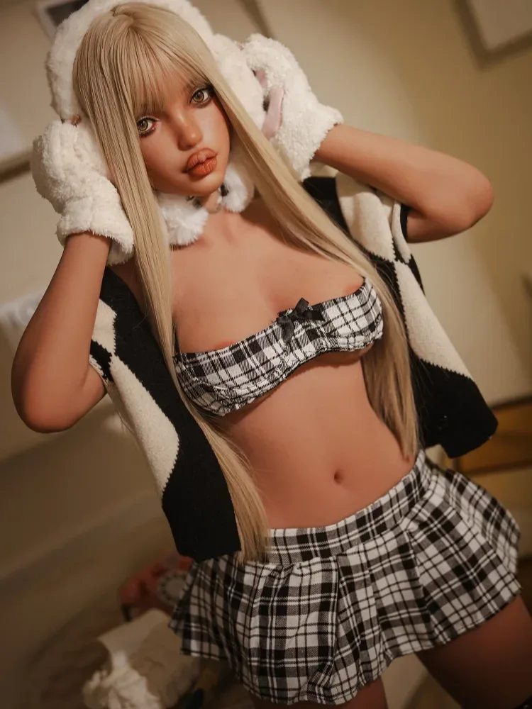 F2230-152cm\/5ft 37kg C Cup Silicone Head Mini Sex Doll |SY Doll view 3