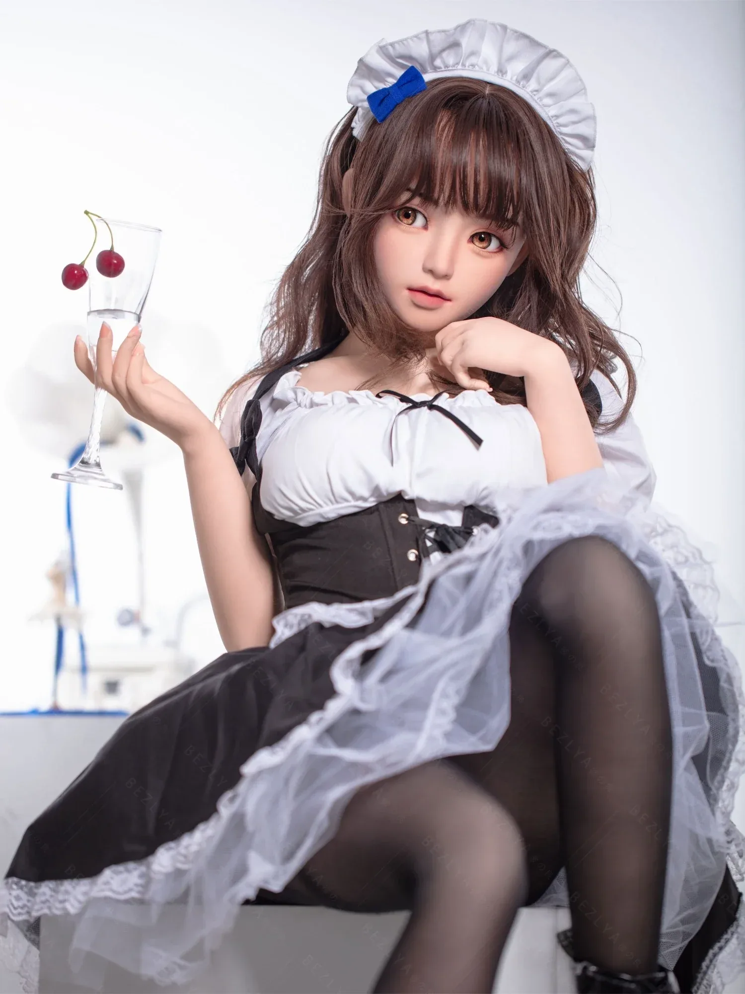 F7163-150cm(5.3ft)-34kg 2.1 A Cup Asian Real Silicone Japanese Sex Doll – Premium Love Doll for Ultimate Pleasure|Bezlya Doll view 12