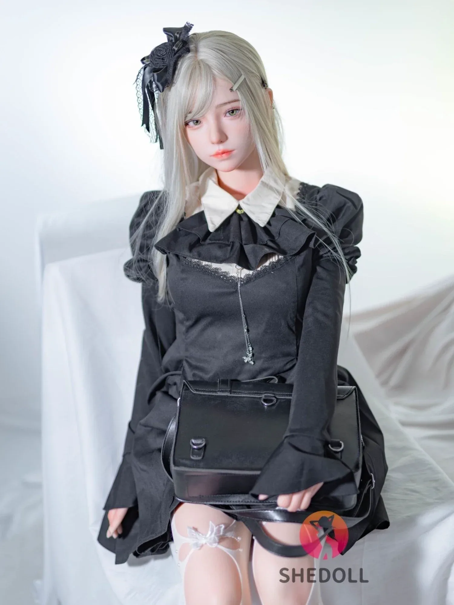 F6011—158cm\/5ft2-47kg C Cup Asian ROS Silicone Sex Doll | SHEDOLL view 5
