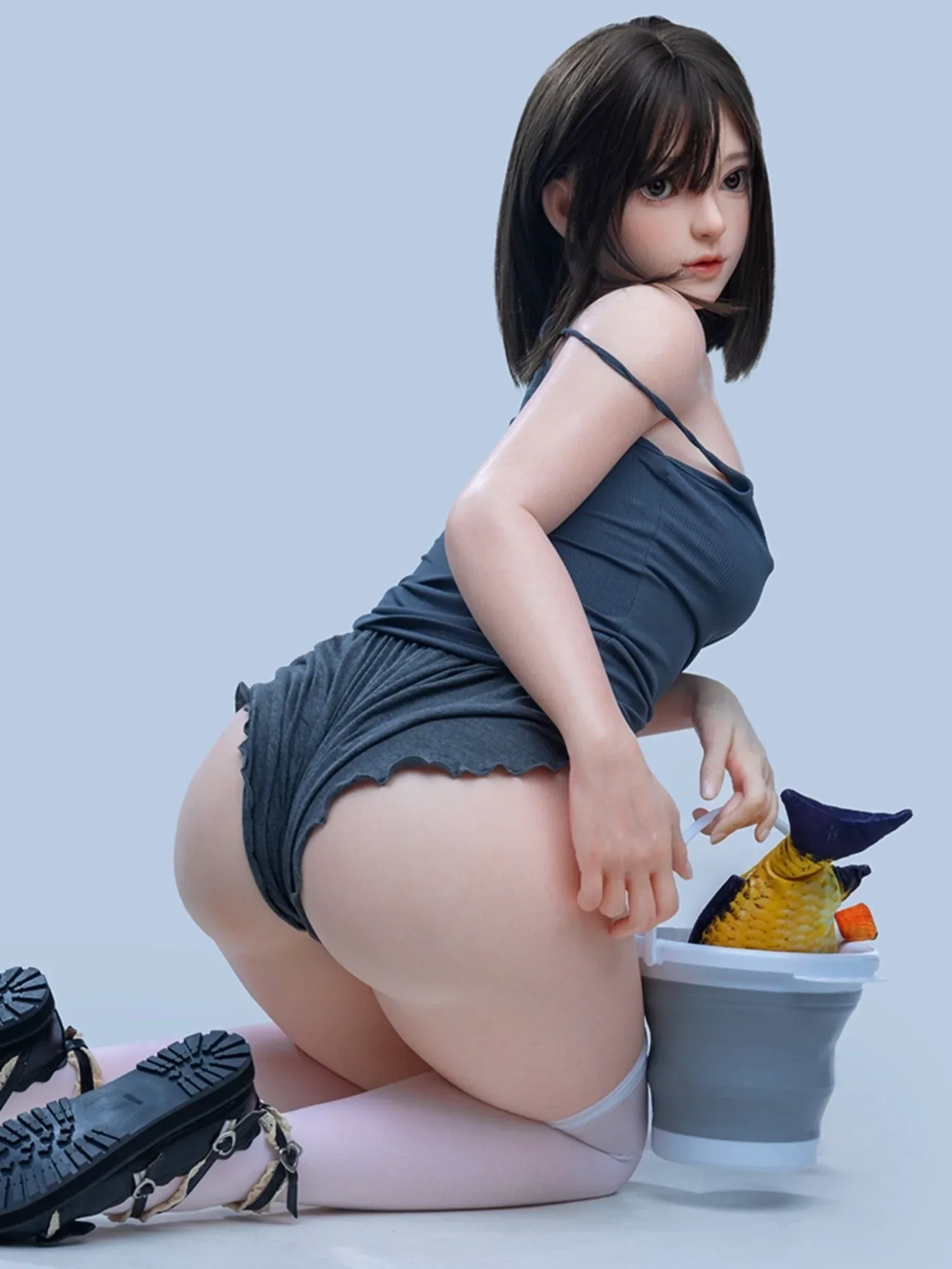 F5729—151cm\/4ft9-37.5kg\/82.7lbs A Cup Silicone Asian Chinese Sex Doll  | Firefly Diary view 8