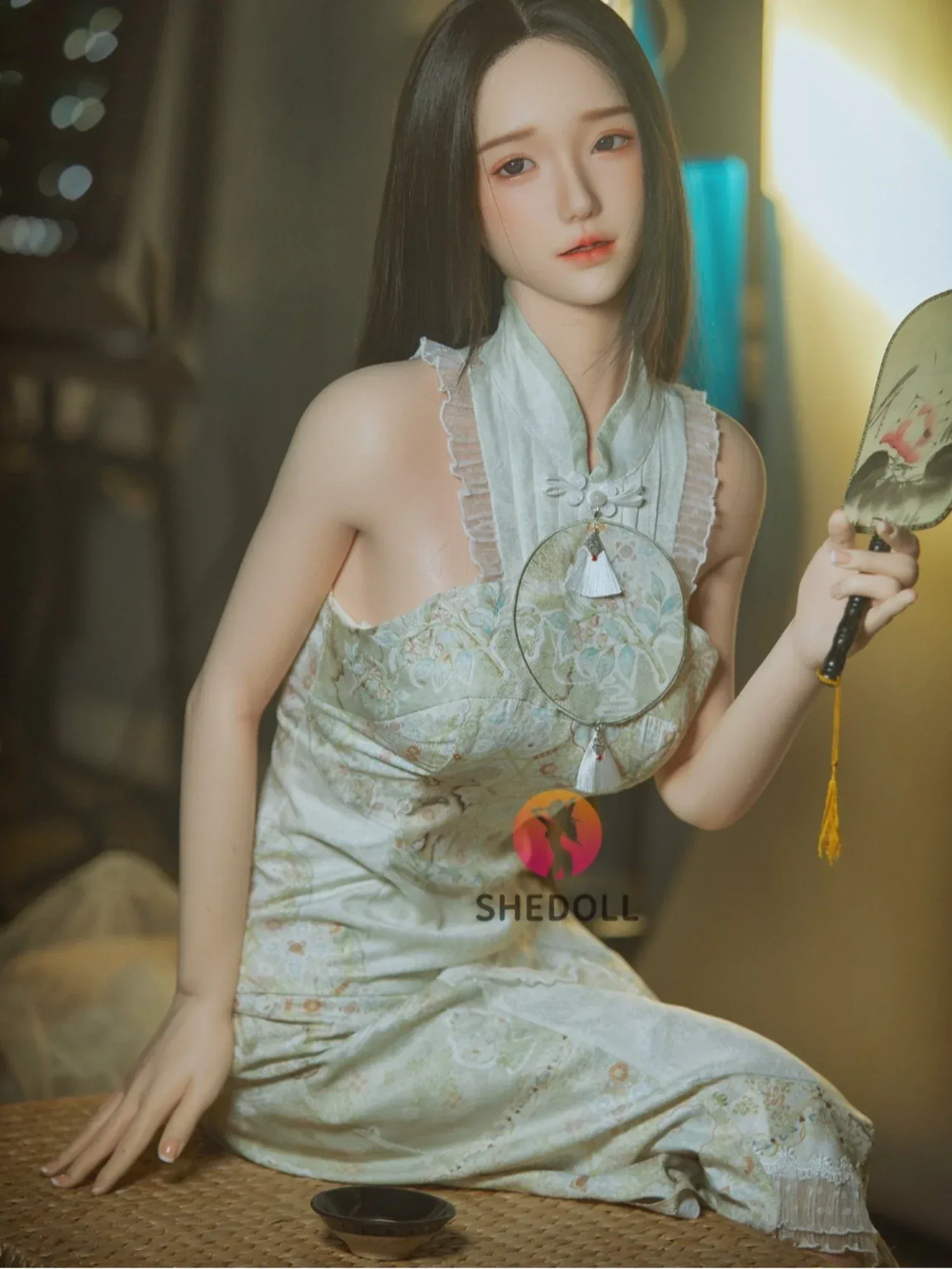 F6012—158cm\/5ft2-47kg C Cup Asian ROS Silicone Sex Doll | SHEDOLL