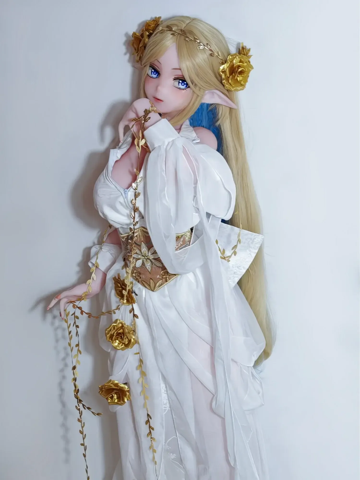 F9265-150cm\/5ft-27.5kg Silicone Head Anime life size sex dolls | Elsa Babe view 8