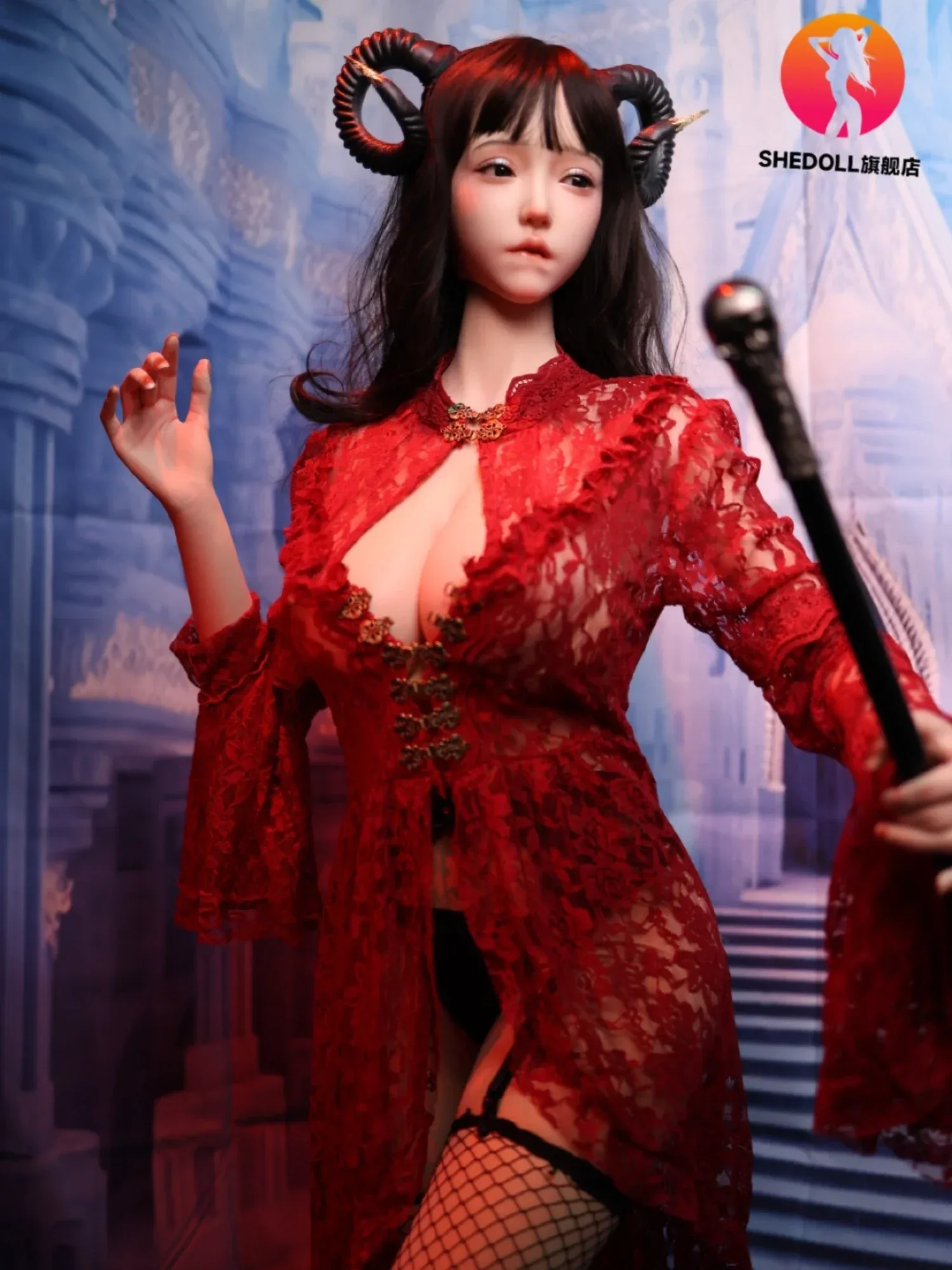 F6021—163cm\/5ft4-51kg H Cup Asian Silicone Sex Doll | SHEDOLL view 9