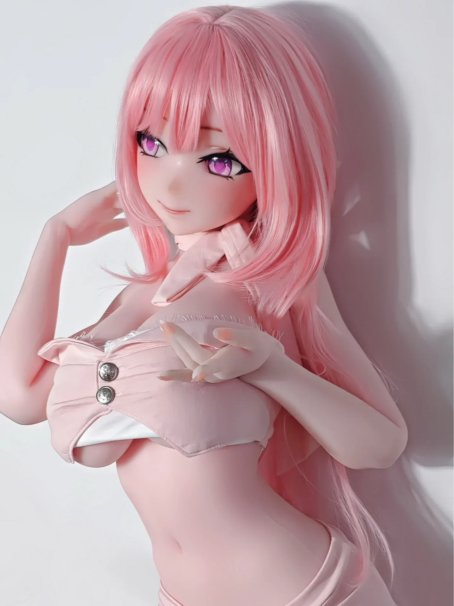 F9311-150cm\/5ft-27.5kg Silicone Head life size anime sex doll | Elsa Babe view 3