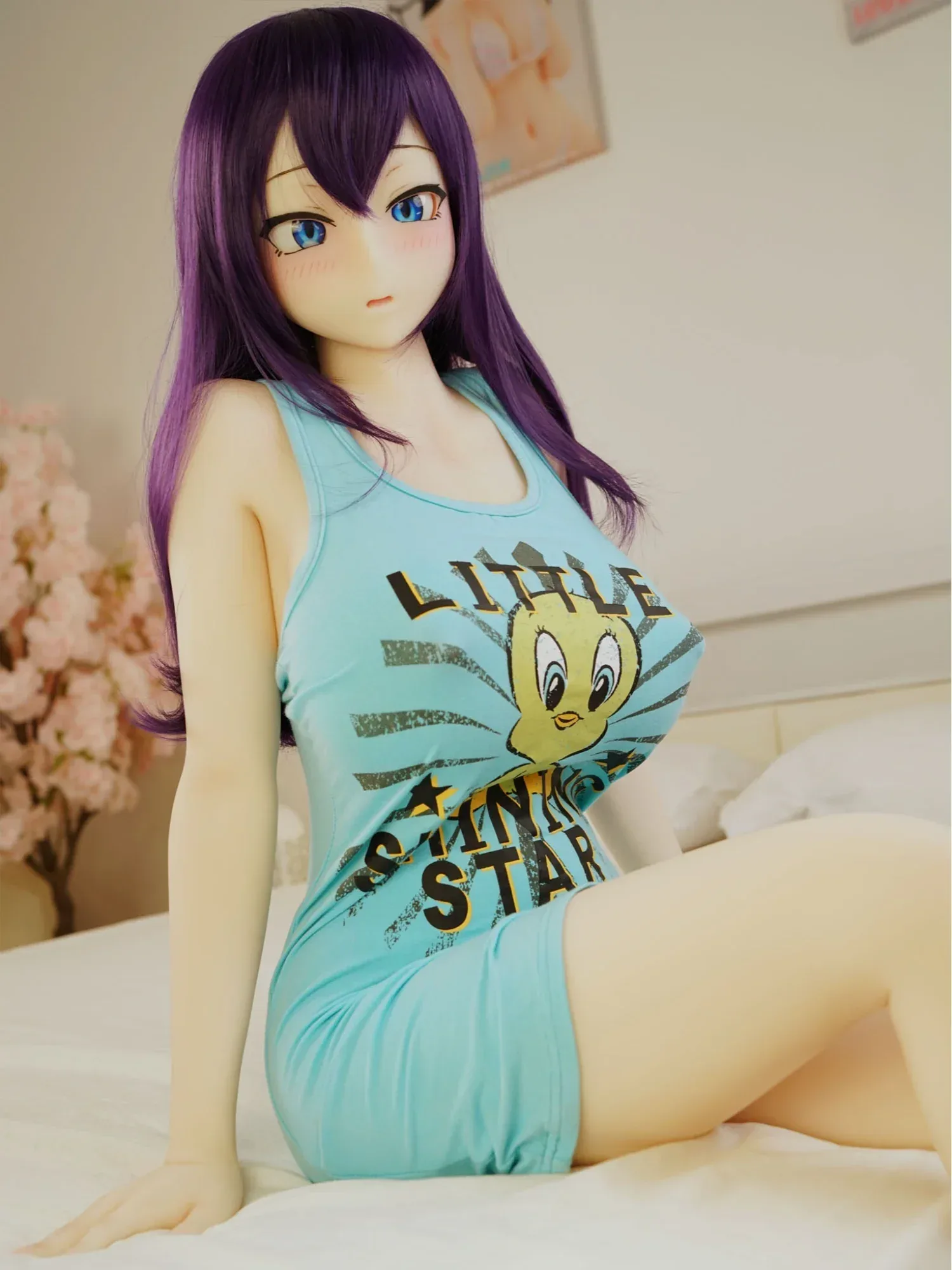 F5915-150cm(4ft11)-35kg Akane E Cup S-TPE Animes Gel filled Hentai Sex Doll | IROKEBIJIN Doll view 5