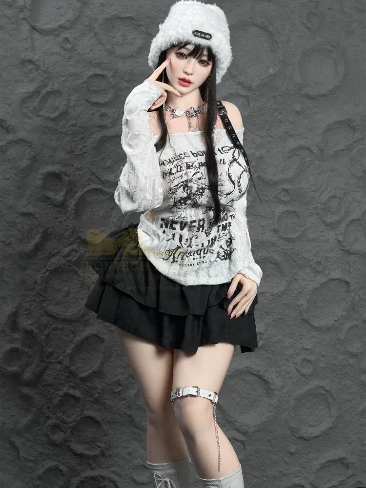 F2428- 165cm\/5ft4 F Cup Korean K-pop Girl Group Realistic Silicone Sex Doll | Wonder Dolly-Irontech Doll