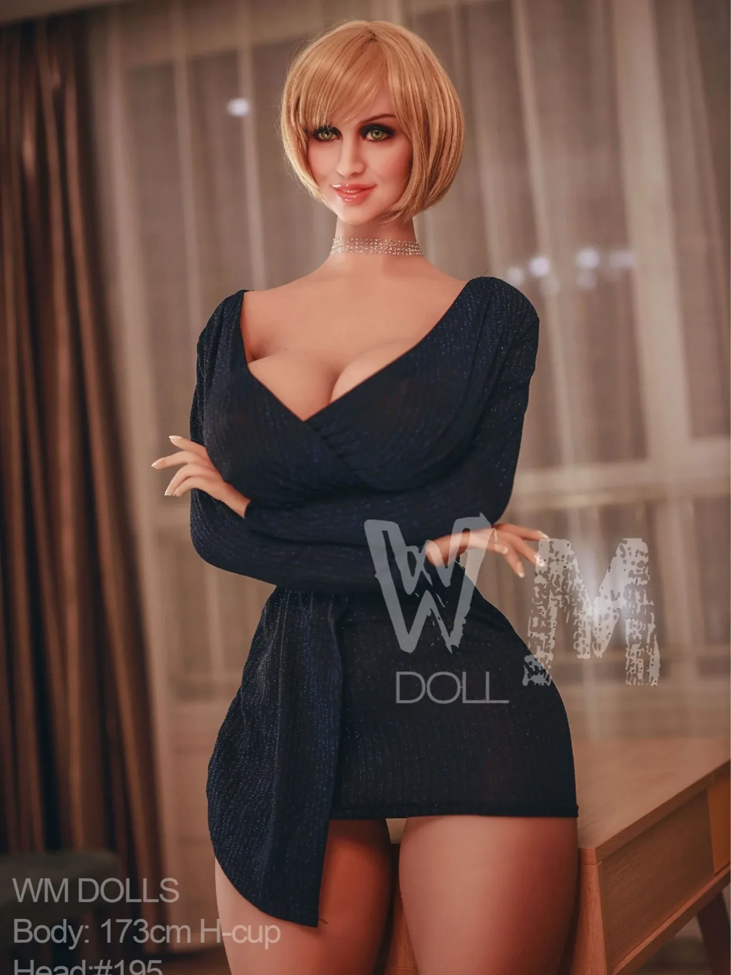 F2127k-173cm(5.7ft)-45kg H Cup BBW Bubble Butt TPE Sex Doll【IN STOCK USA】丨WM Doll