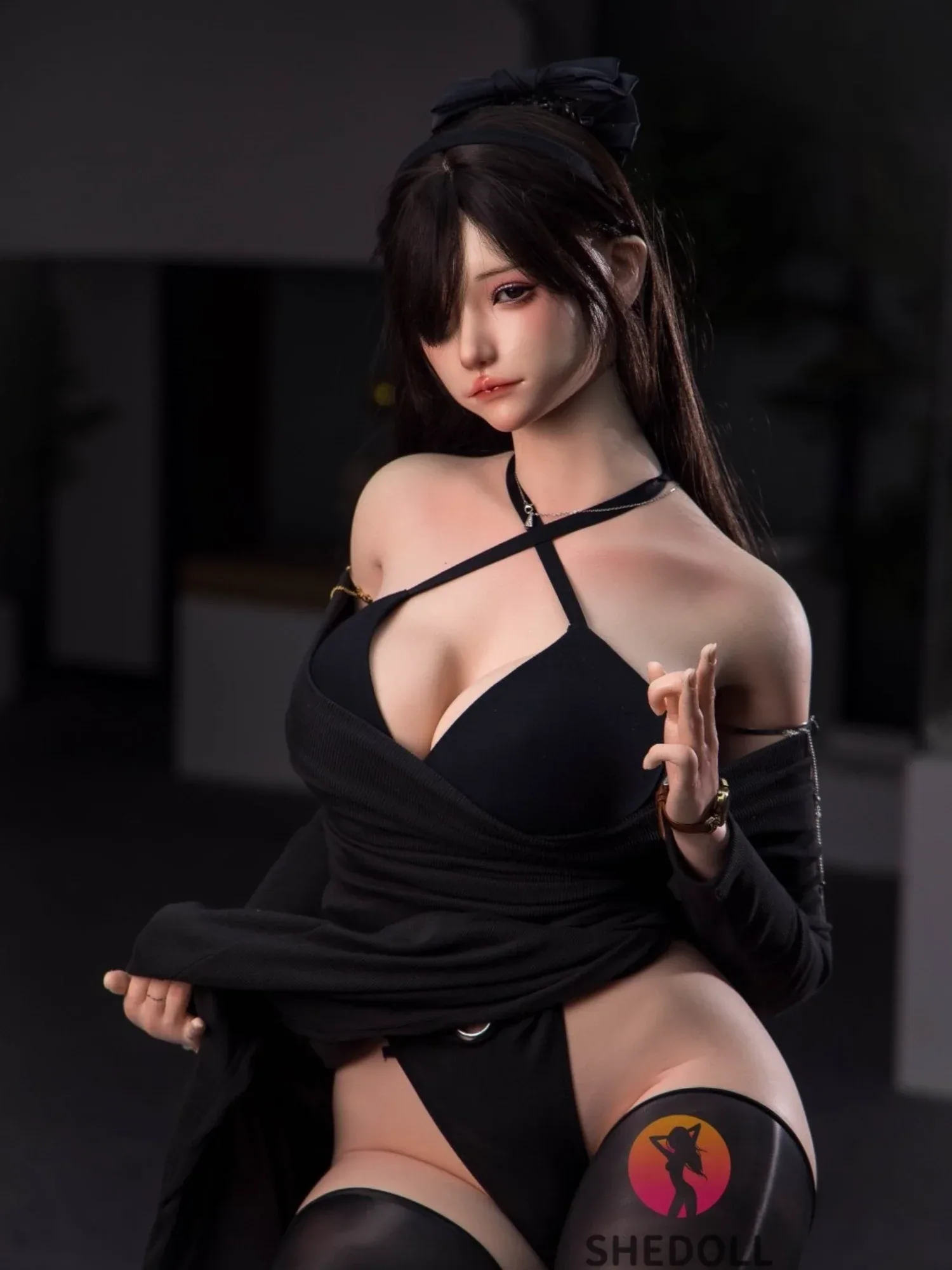 F6035—165cm\/5ft4-56kg E Cup Asian ROS Silicone Sex Doll | SHEDOLL view 3