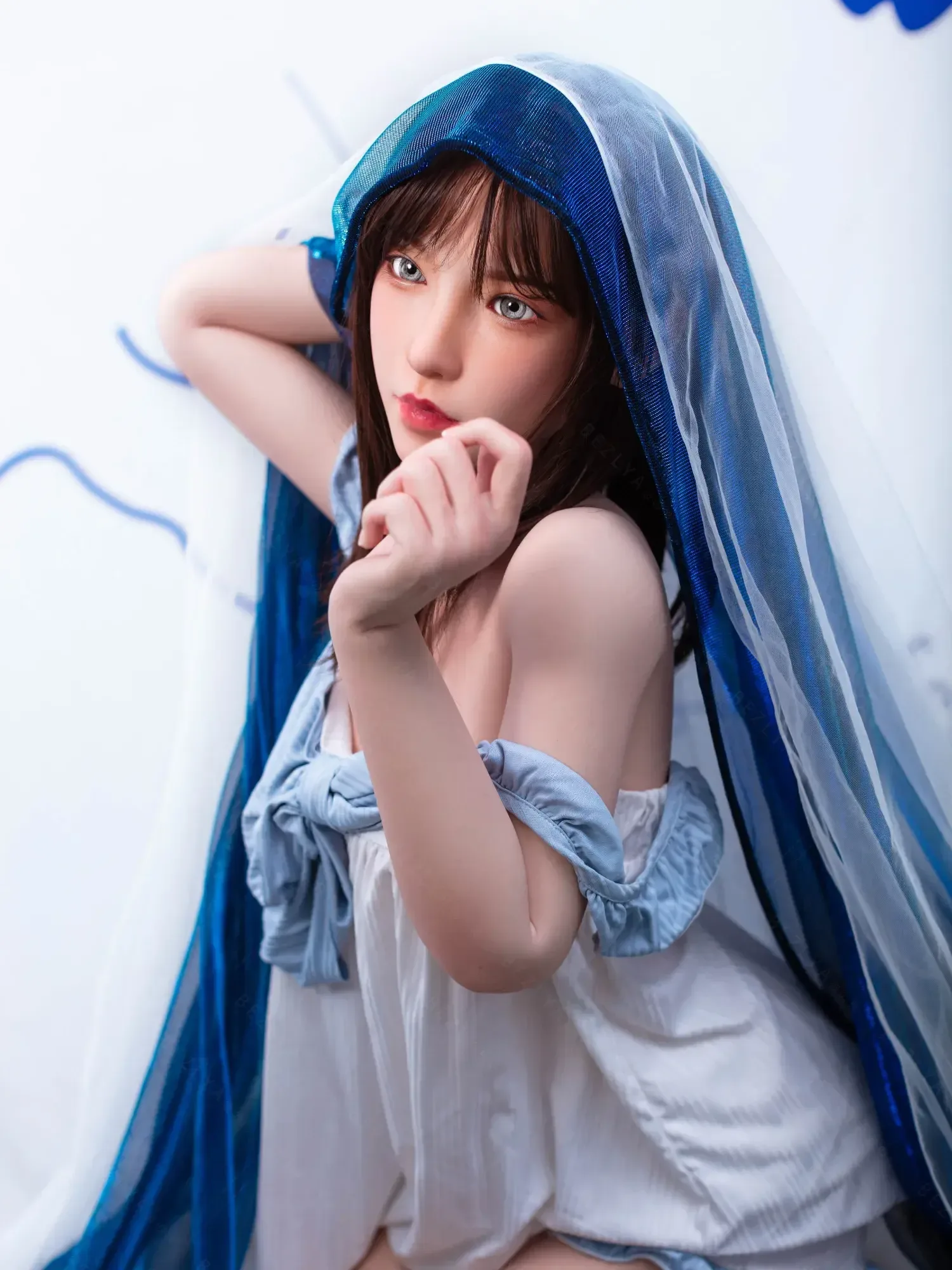 F4748-150cm(5.3ft)-34kg 2.1 A Cup Asian Real Silicone Chinese Teen Sex Doll Sex Doll｜Bezlya Doll view 5