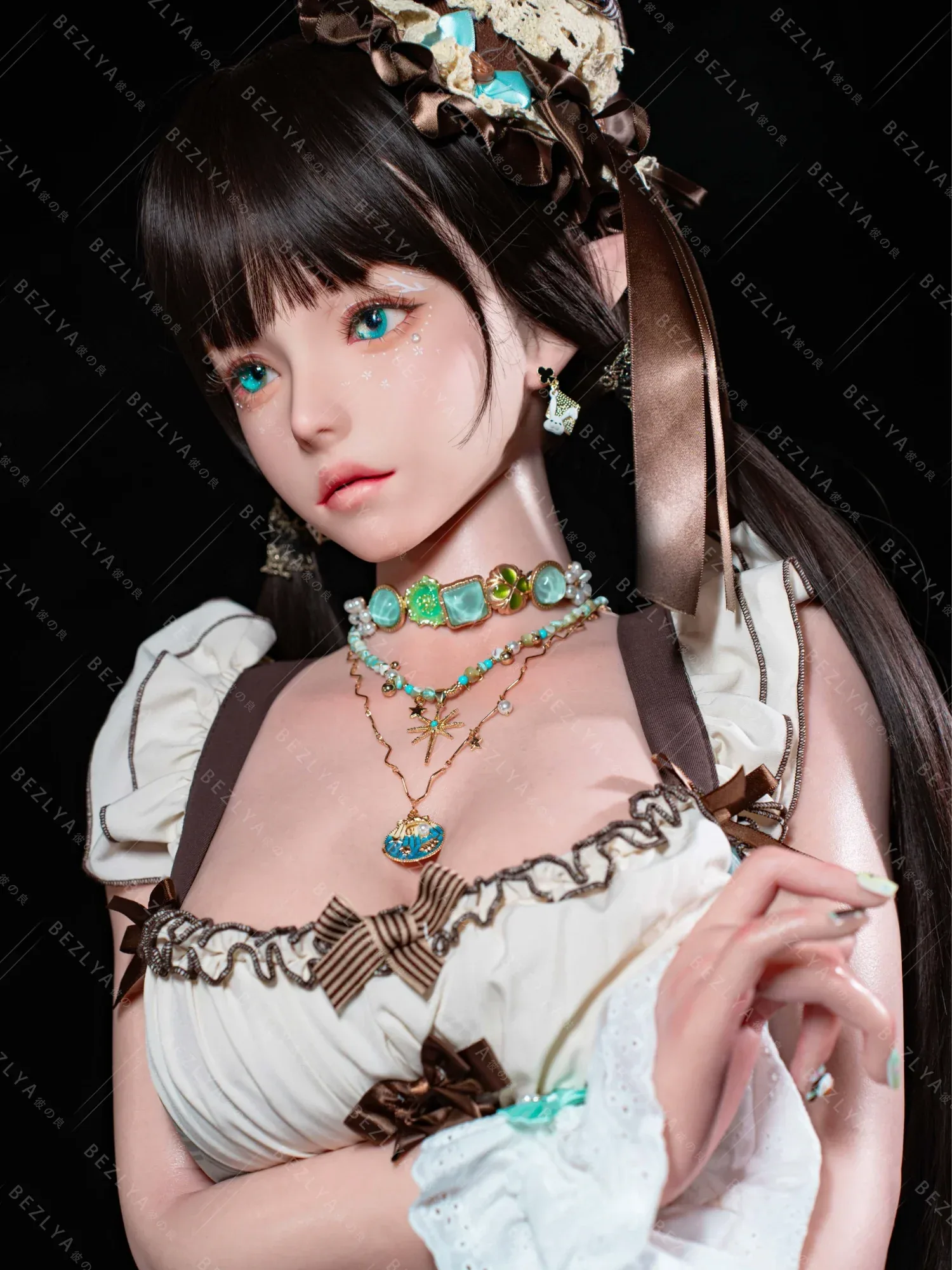 F9291-155Mcm(5.1ft)-38kg 2.2cf E Cup ROS Silicone Asian Anime full size sex dolls|AITIA Doll view 11