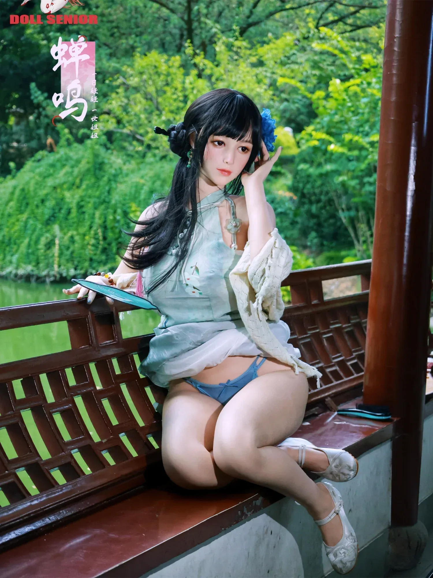 F9247- 163cm(5ft4)-35kg E Cup Silicone life sized Sex Dolls丨Doll senior view 7
