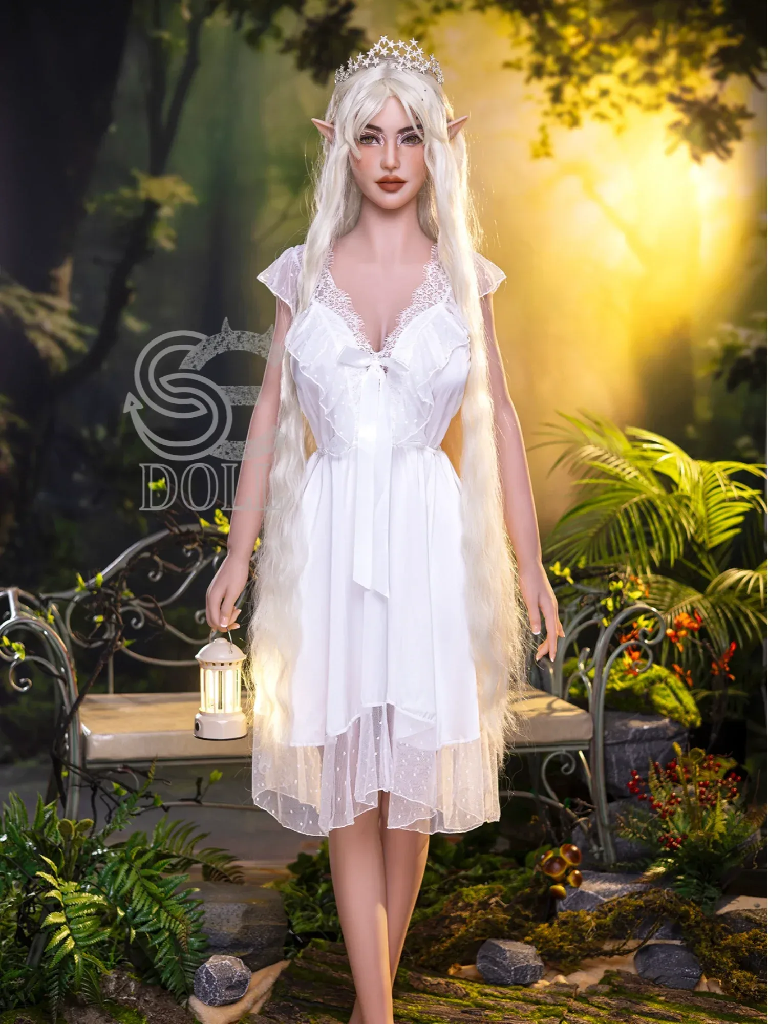 F4536- 161cm(5.3ft)-35kg Luis.E F Cup TPE Elf Hentai Blonde Sex Doll Alien|SE Doll view 10