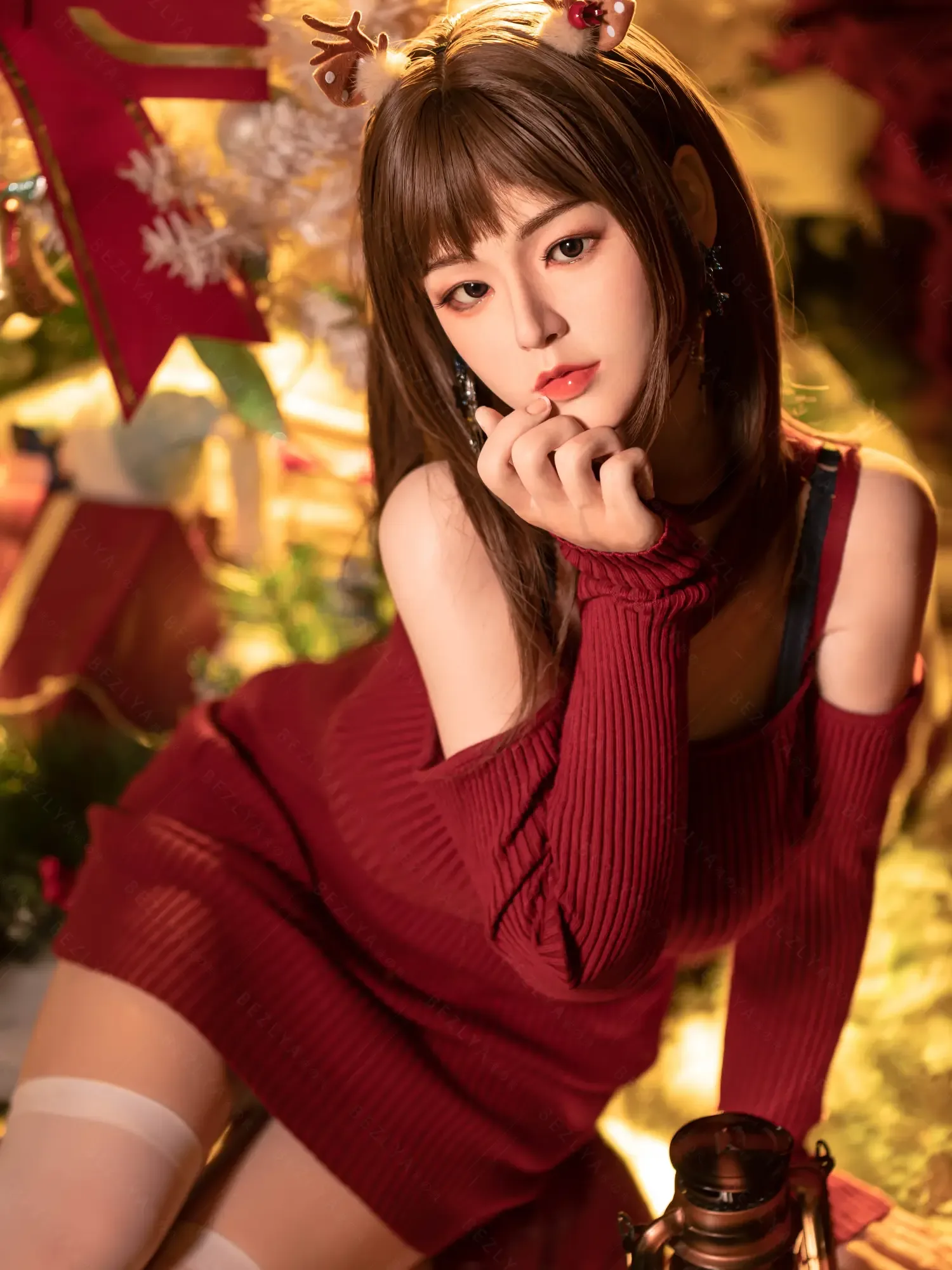 F4774-163cm(5.4ft)-34kg 2.2 D Cup Mini Asian Real Silicone ROS Chinese Sex Doll|AITIA Doll view 10
