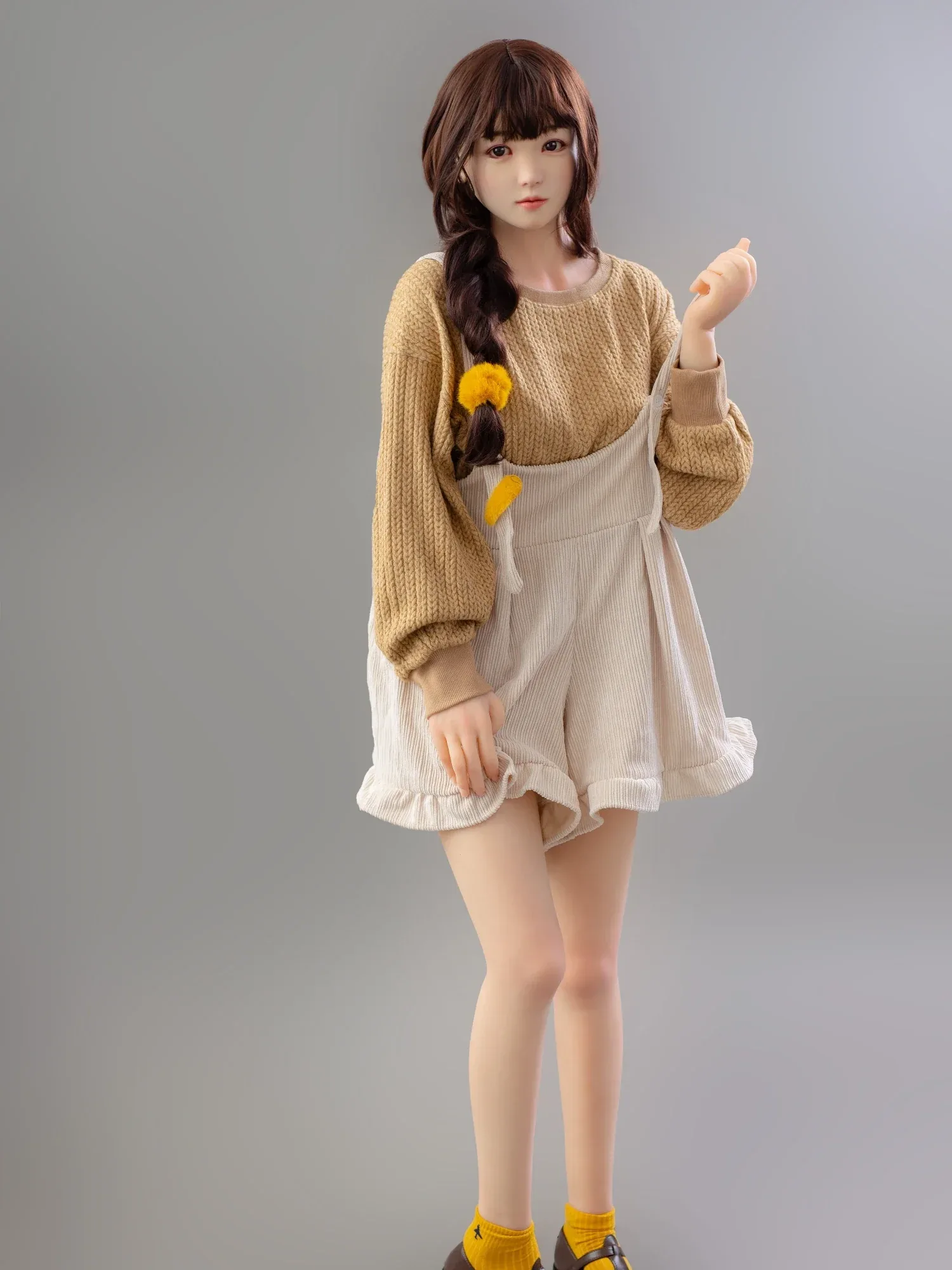 F4702-160cm(5.3ft)-34kg 2.0 B Cup Mini Asian Chinese Silicone Head Sex Doll｜Bezlya Doll view 3