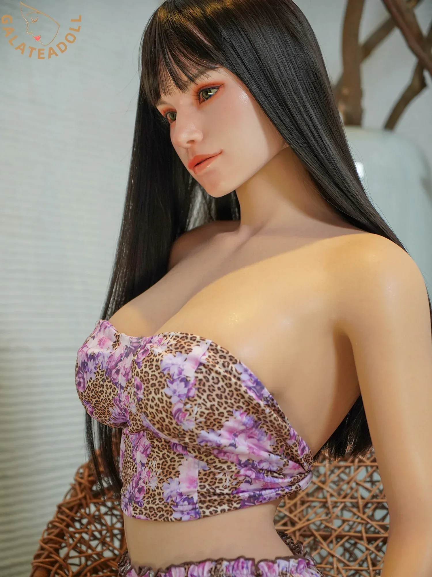 F7591-163cm D Cup Silicone Sex Doll | Galatea doll view 6