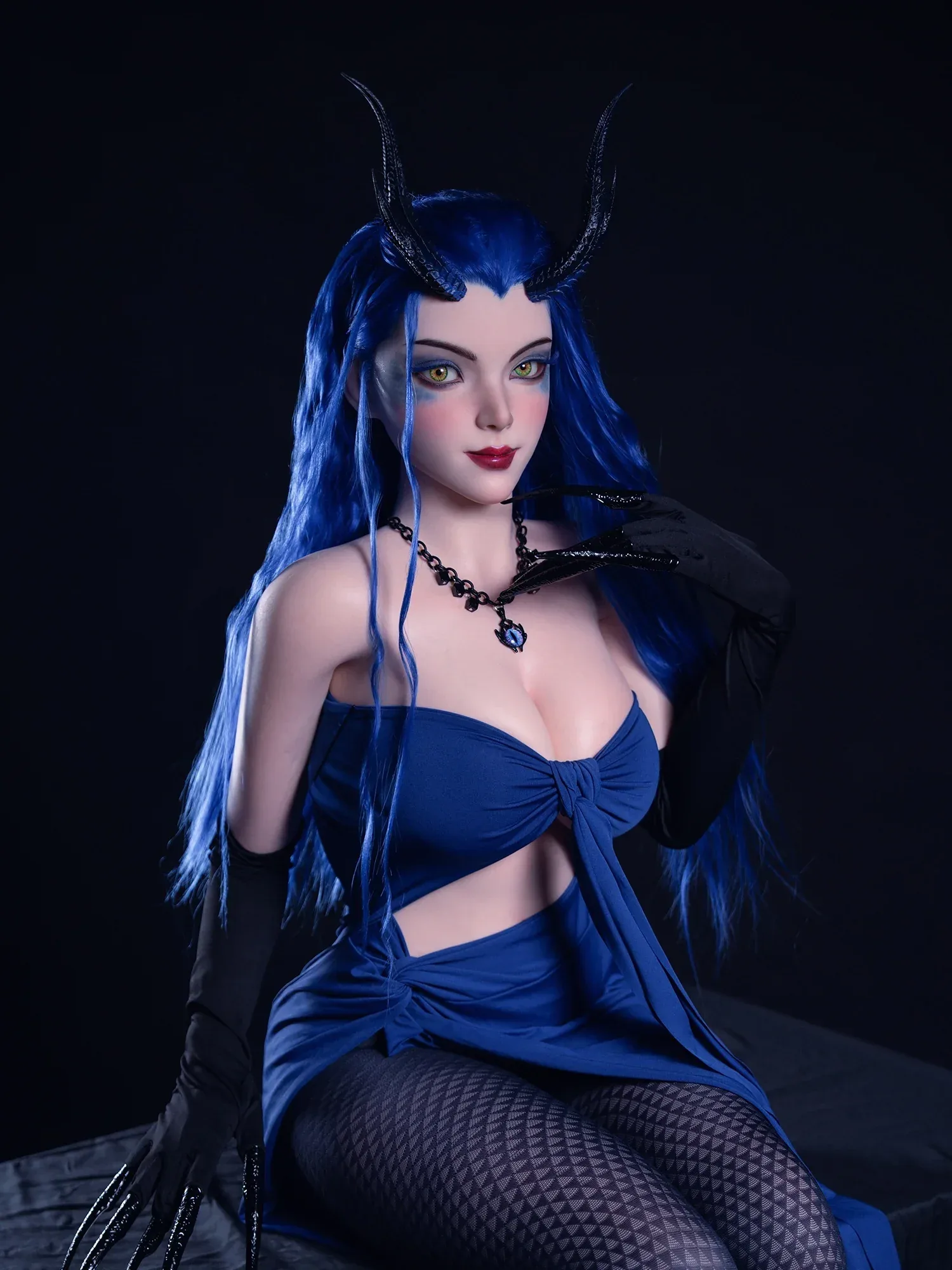 F5929- 164cm(5.4ft)\/36kg D Cup S36# Chinese Mythology Silicone Fantasy Alien Sex Doll 丨Rosretty Doll view 9